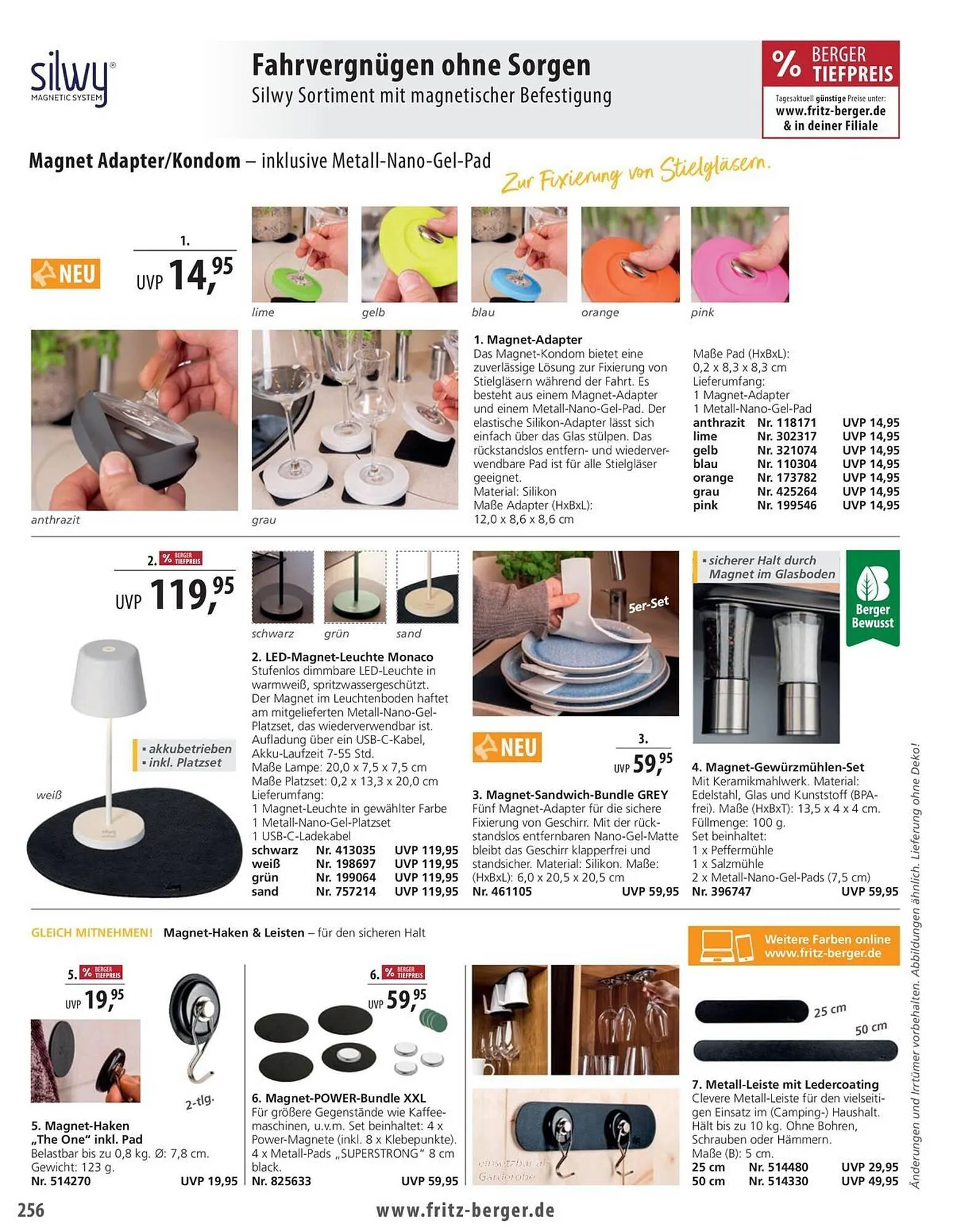 Fritz Berger Prospekt von 27. Mai bis 31. Dezember 2025 - Prospekt seite 256