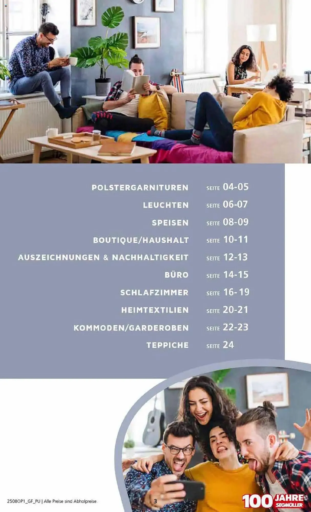 Segmüller Prospekt von 28. Juli bis 2. November 2025 - Prospekt seite 3