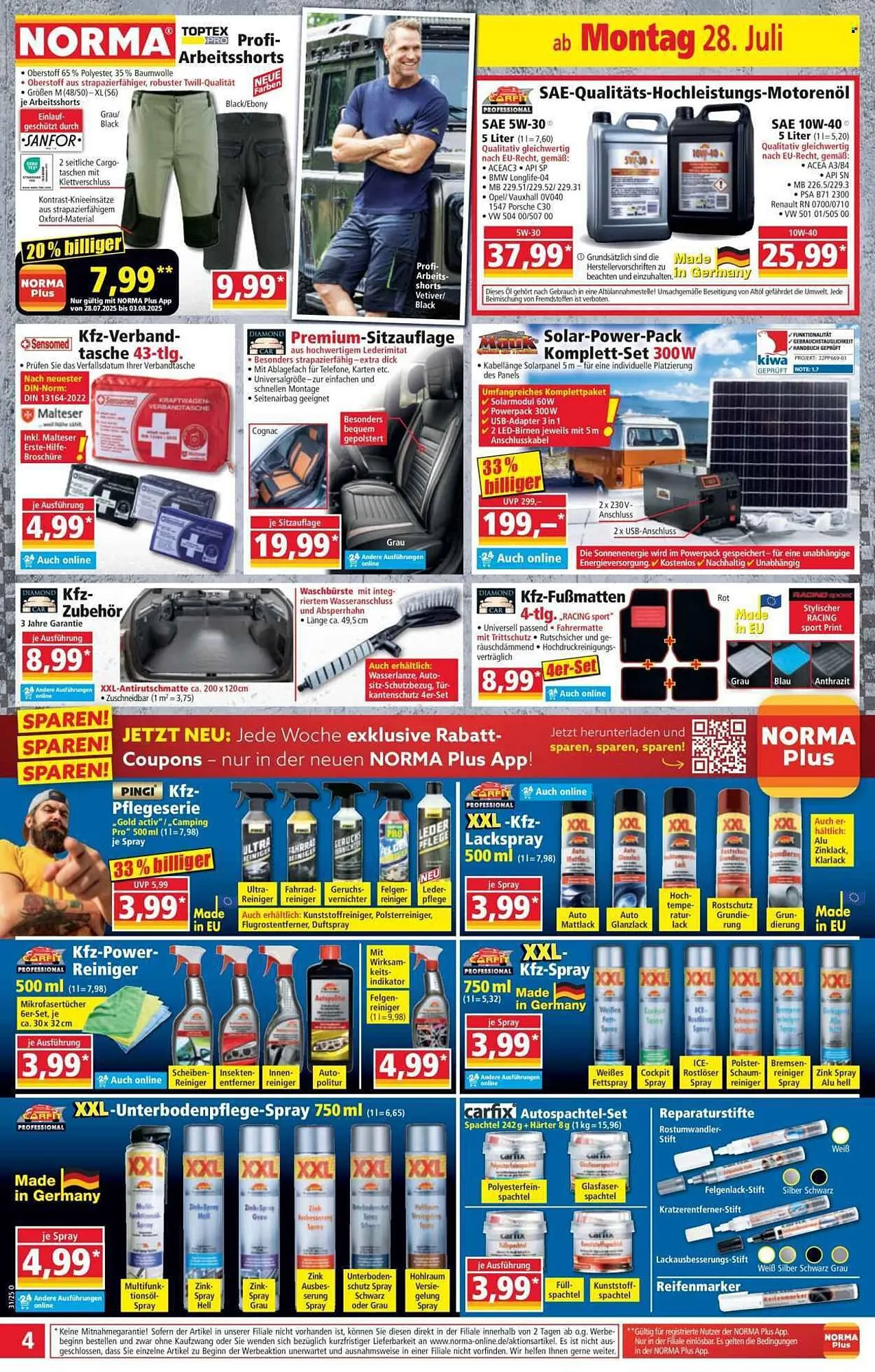 Norma Prospekt von 28. Juli bis 3. August 2025 - Prospekt seite 4