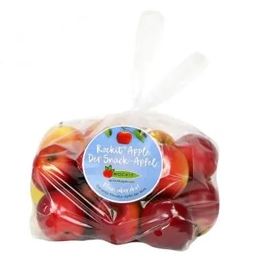 Apfel Rockit, Knotenbeutel