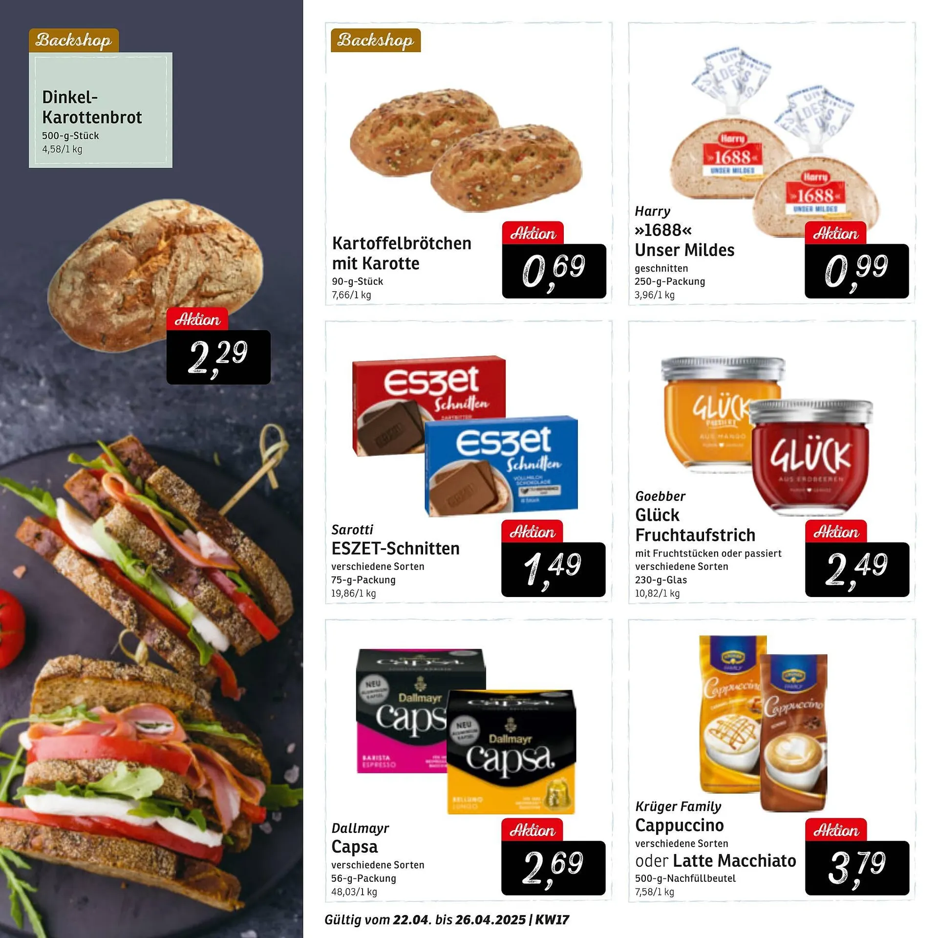 KONSUM Prospekt von 21. April bis 26. April 2025 - Prospekt seite 8