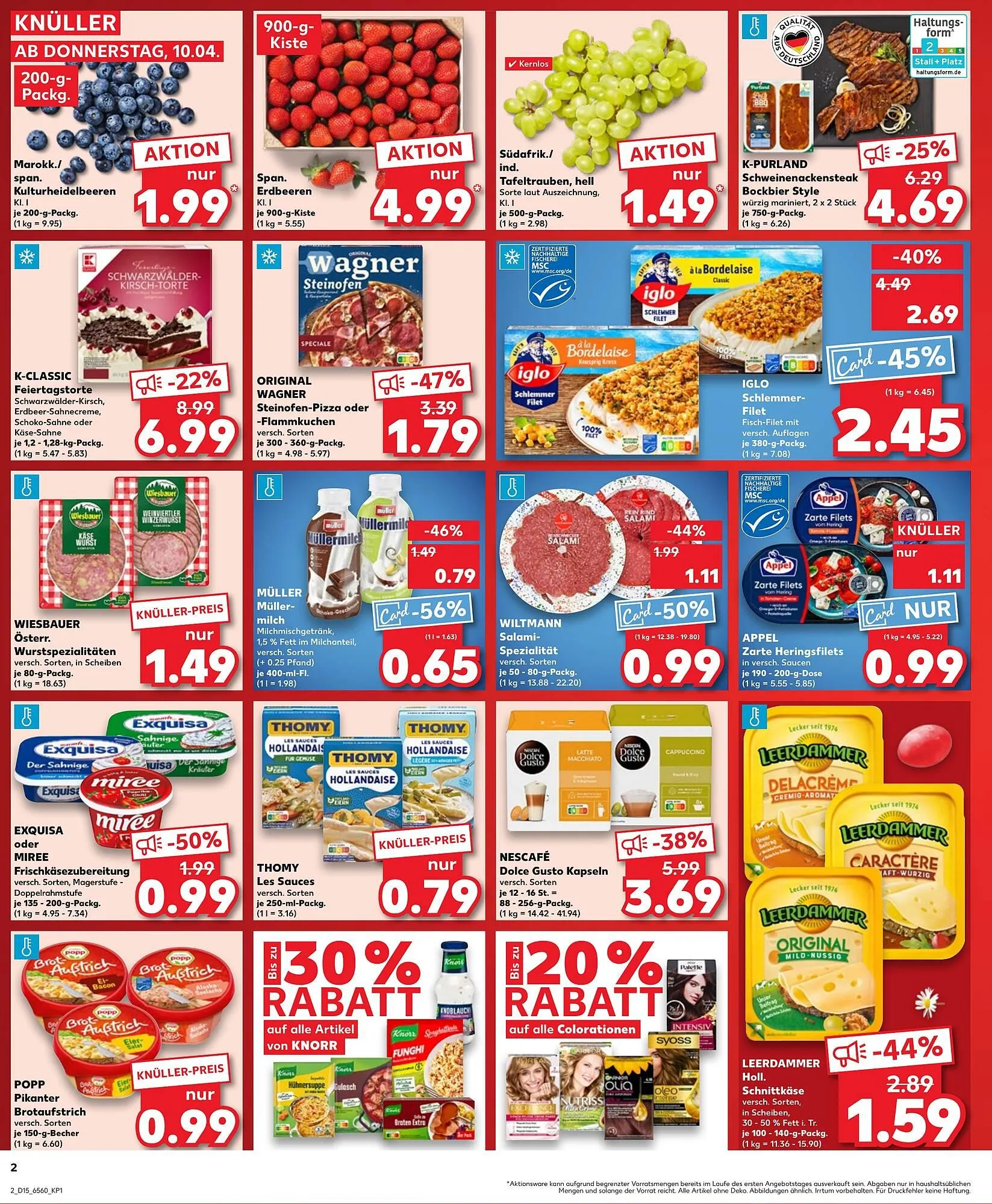 Kaufland Prospekt von 10. April bis 16. April 2025 - Prospekt seite 2
