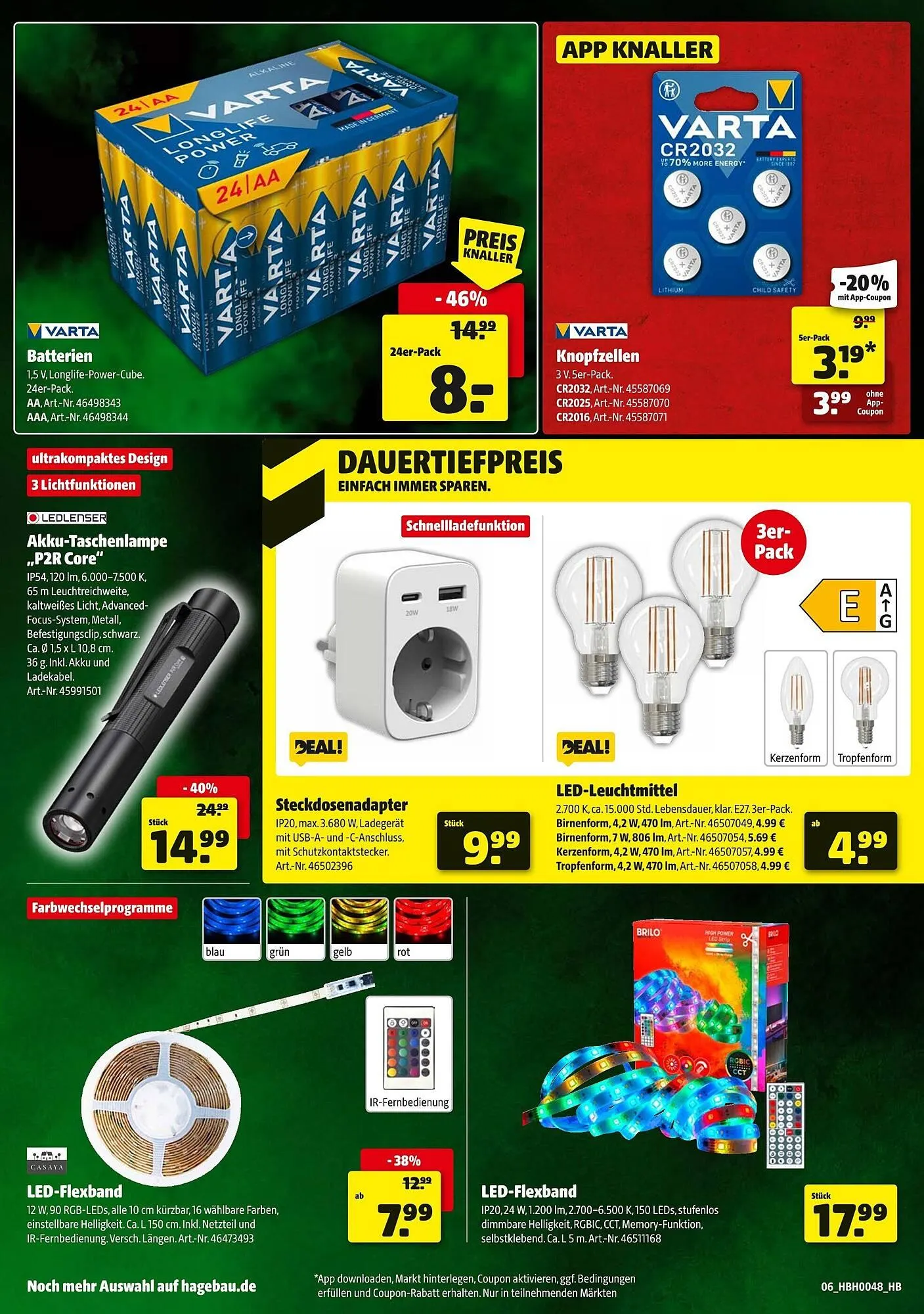 Hagebau Prospekt von 22. November bis 29. November 2025 - Prospekt seite 6
