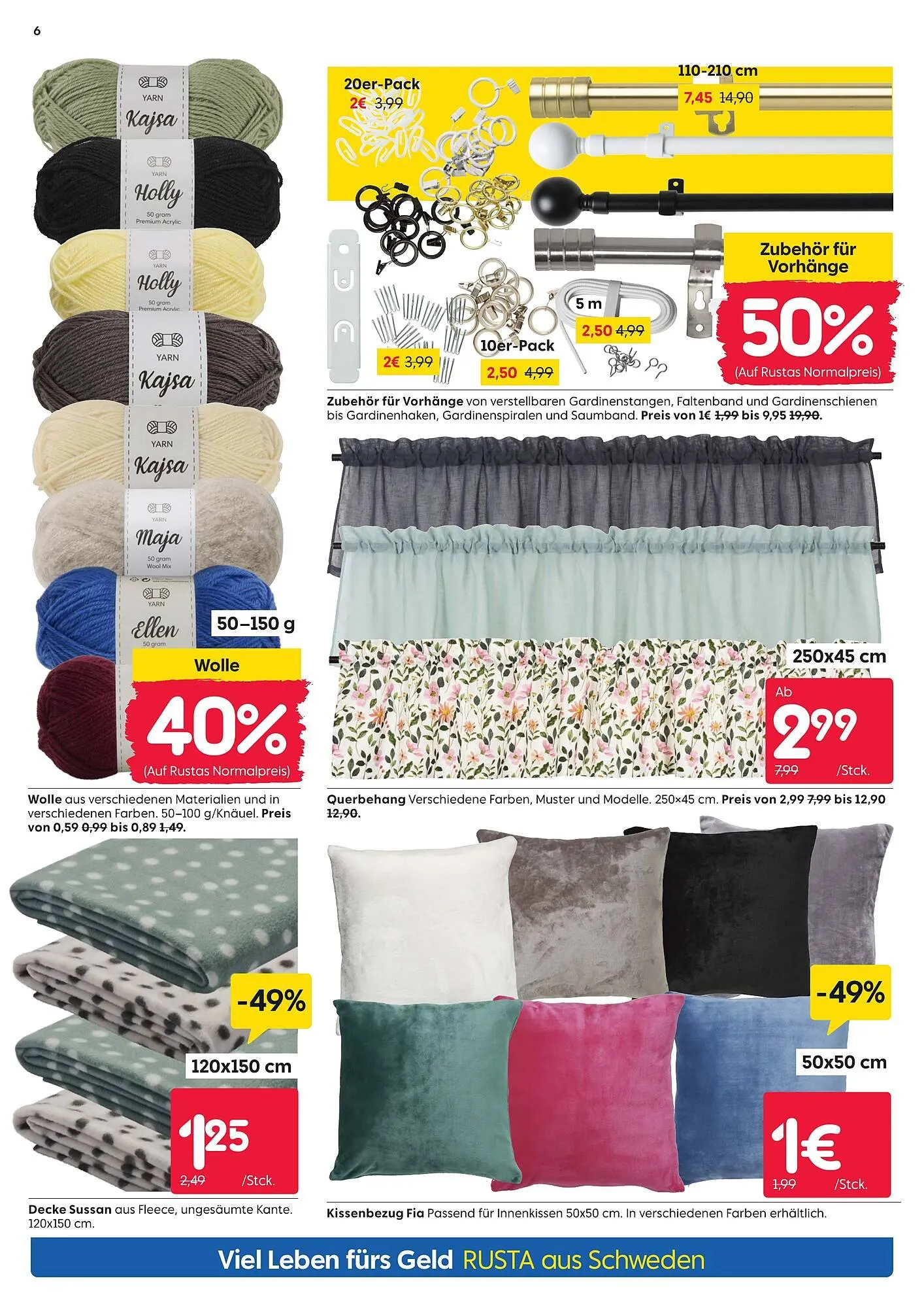 Rusta Prospekt von 10. Januar bis 16. Januar 2026 - Prospekt seite 6