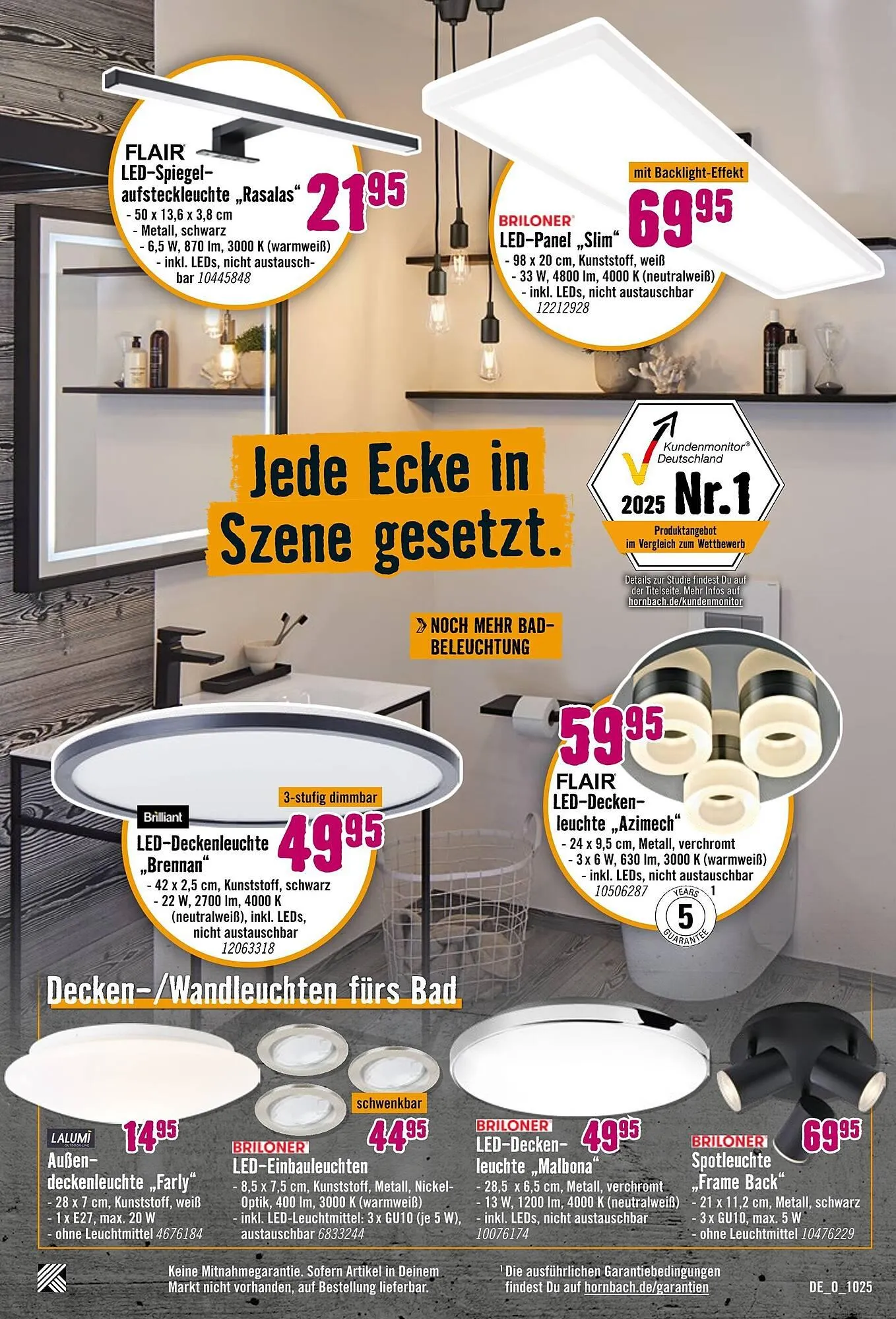 Hornbach Prospekt von 1. Oktober bis 29. Oktober 2025 - Prospekt seite 9