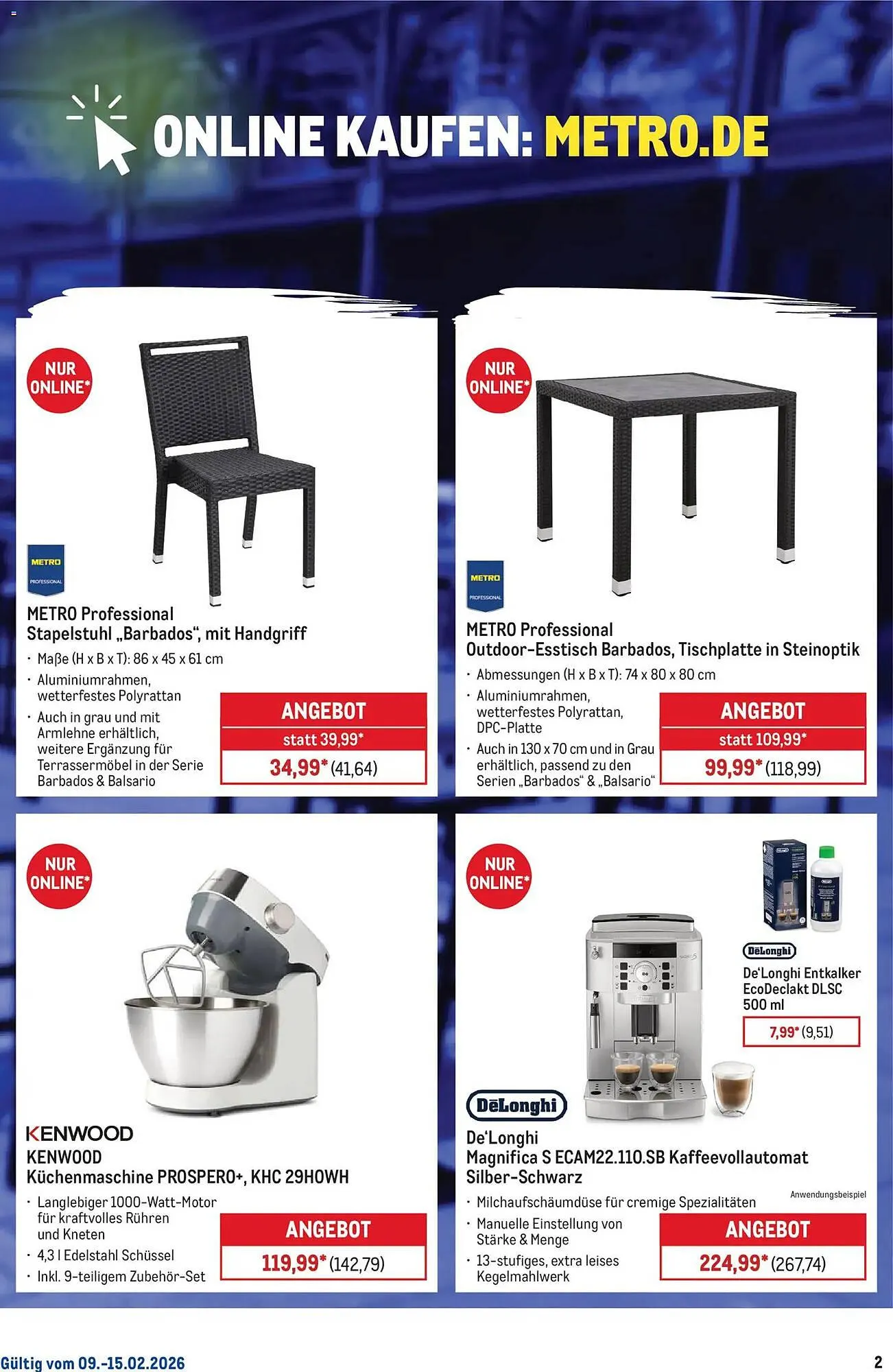METRO Prospekt von 9. Februar bis 15. Februar 2026 - Prospekt seite 2