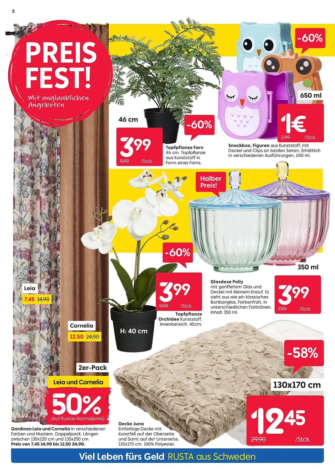 Rusta Prospekt von 26. Juli bis 1. August 2025 - Prospekt seite 2