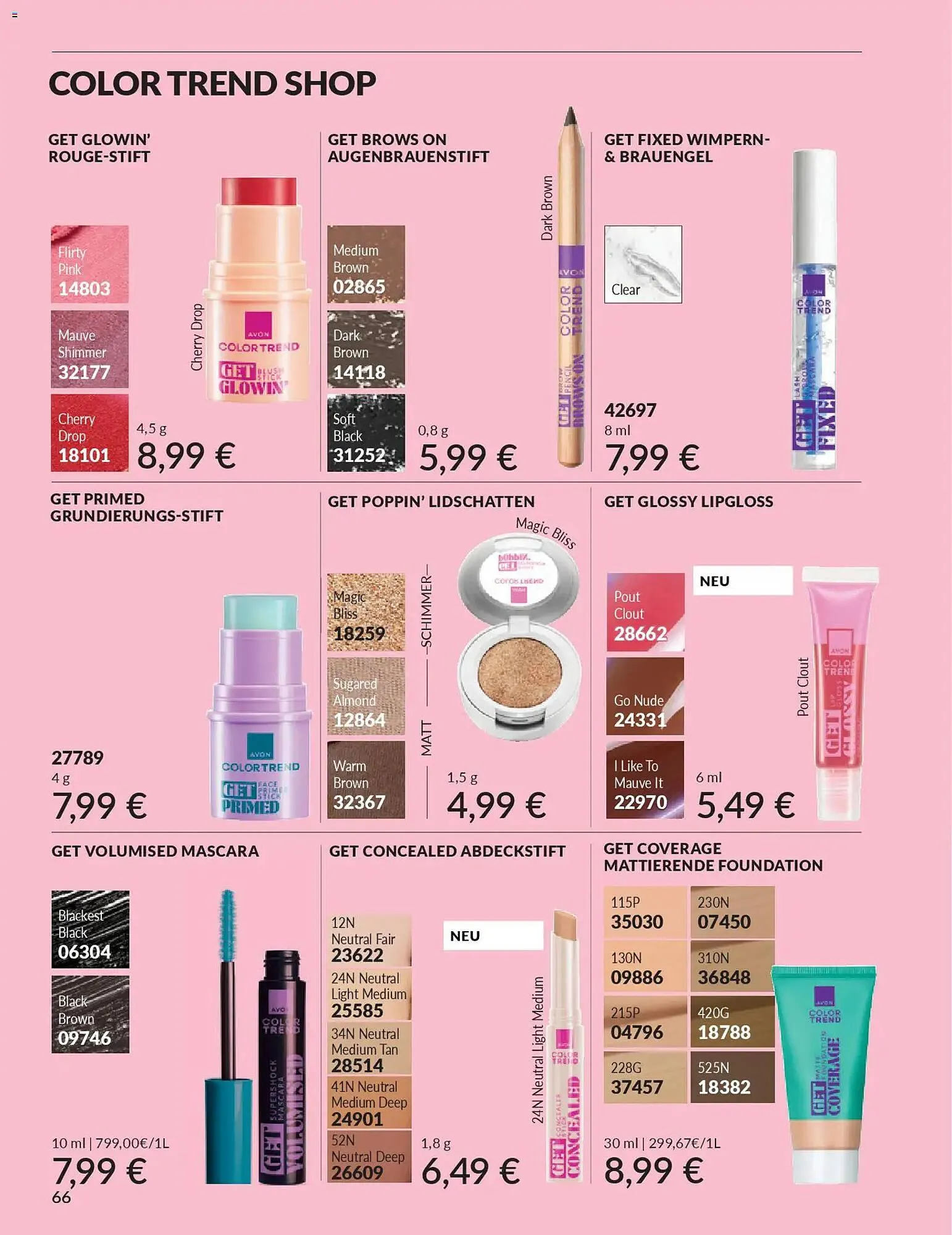 Avon Prospekt von 1. April bis 30. April 2026 - Prospekt seite 68