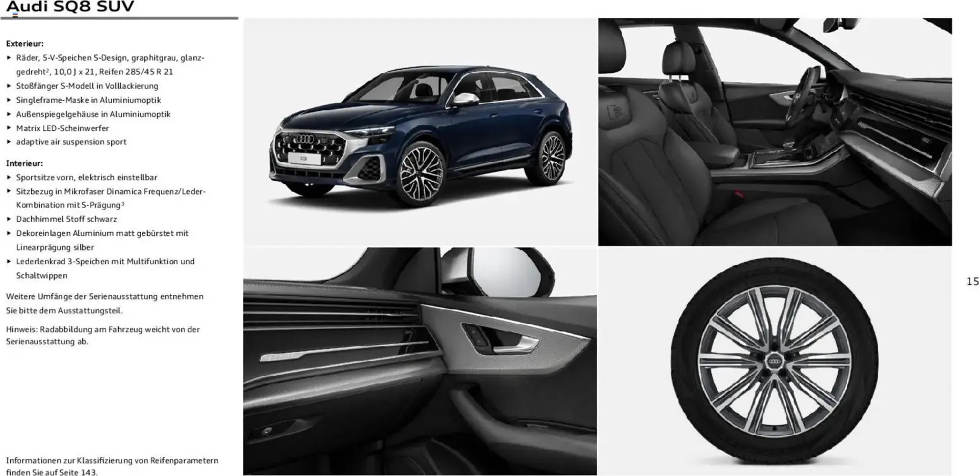 Audi Prospekt von 6. November bis 6. November 2026 - Prospekt seite 15