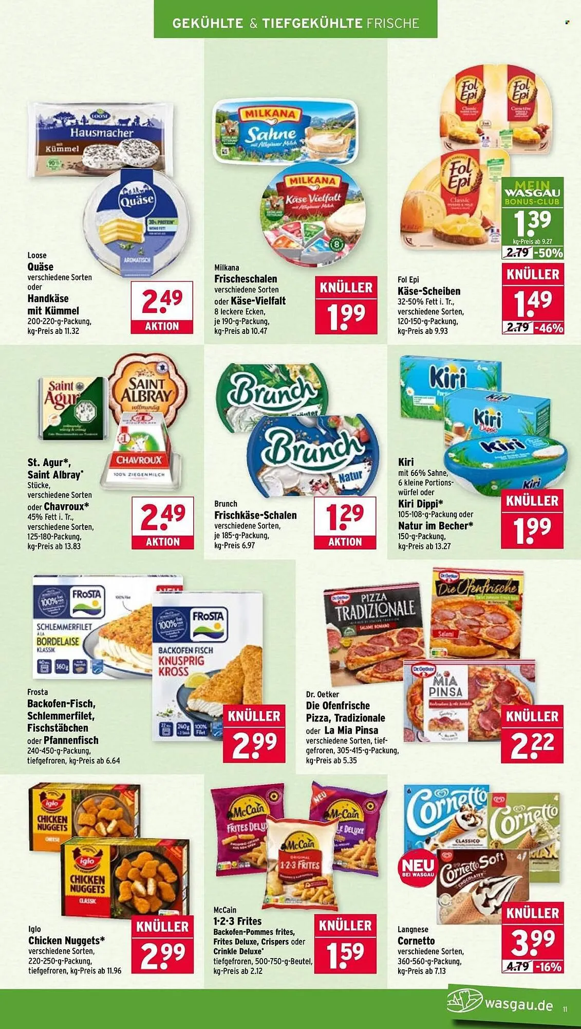 Wasgau Prospekt von 20. April bis 25. April 2026 - Prospekt seite 11