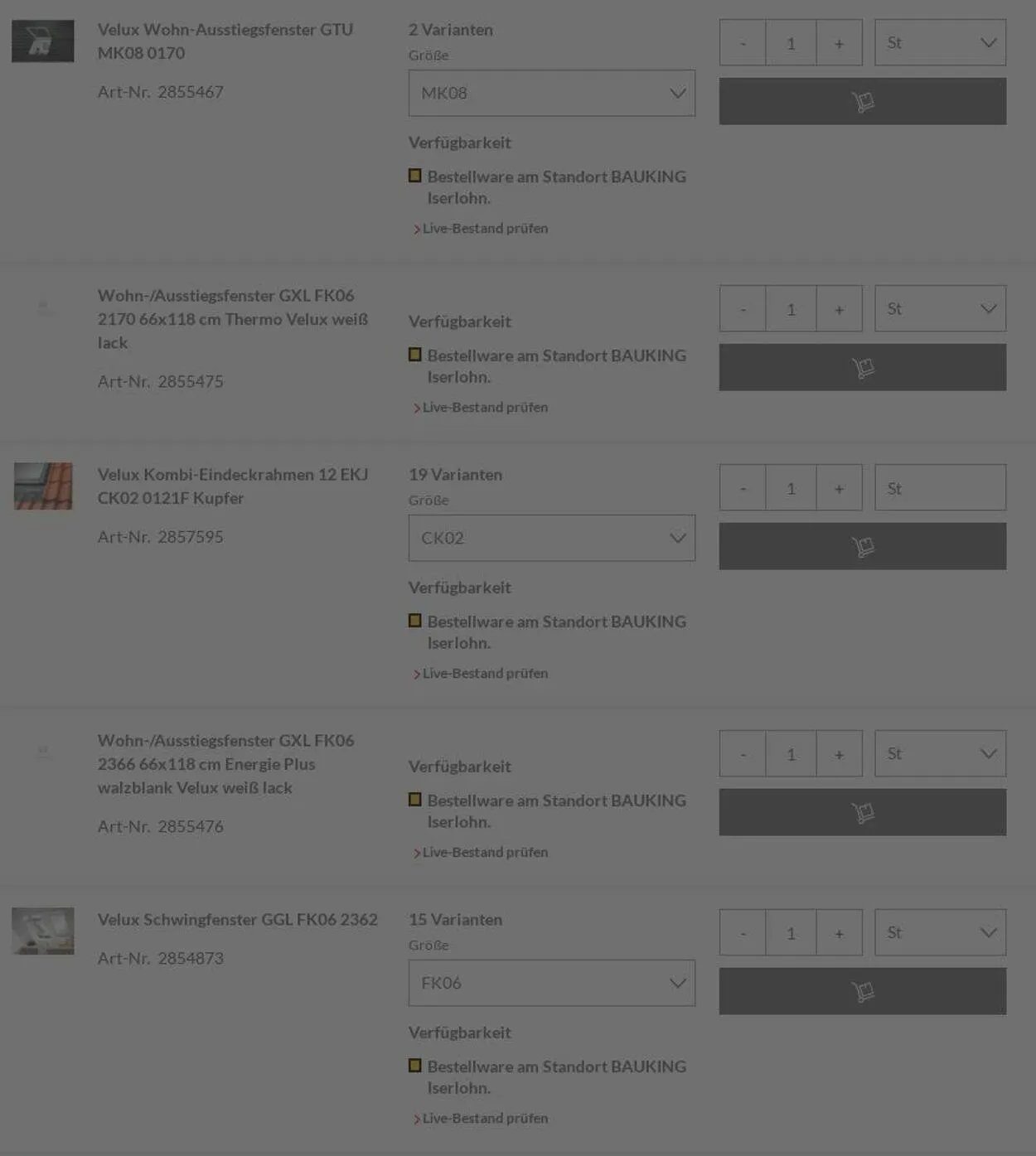 Bauking von 28. Juli bis 6. August 2025 - Prospekt seite 15