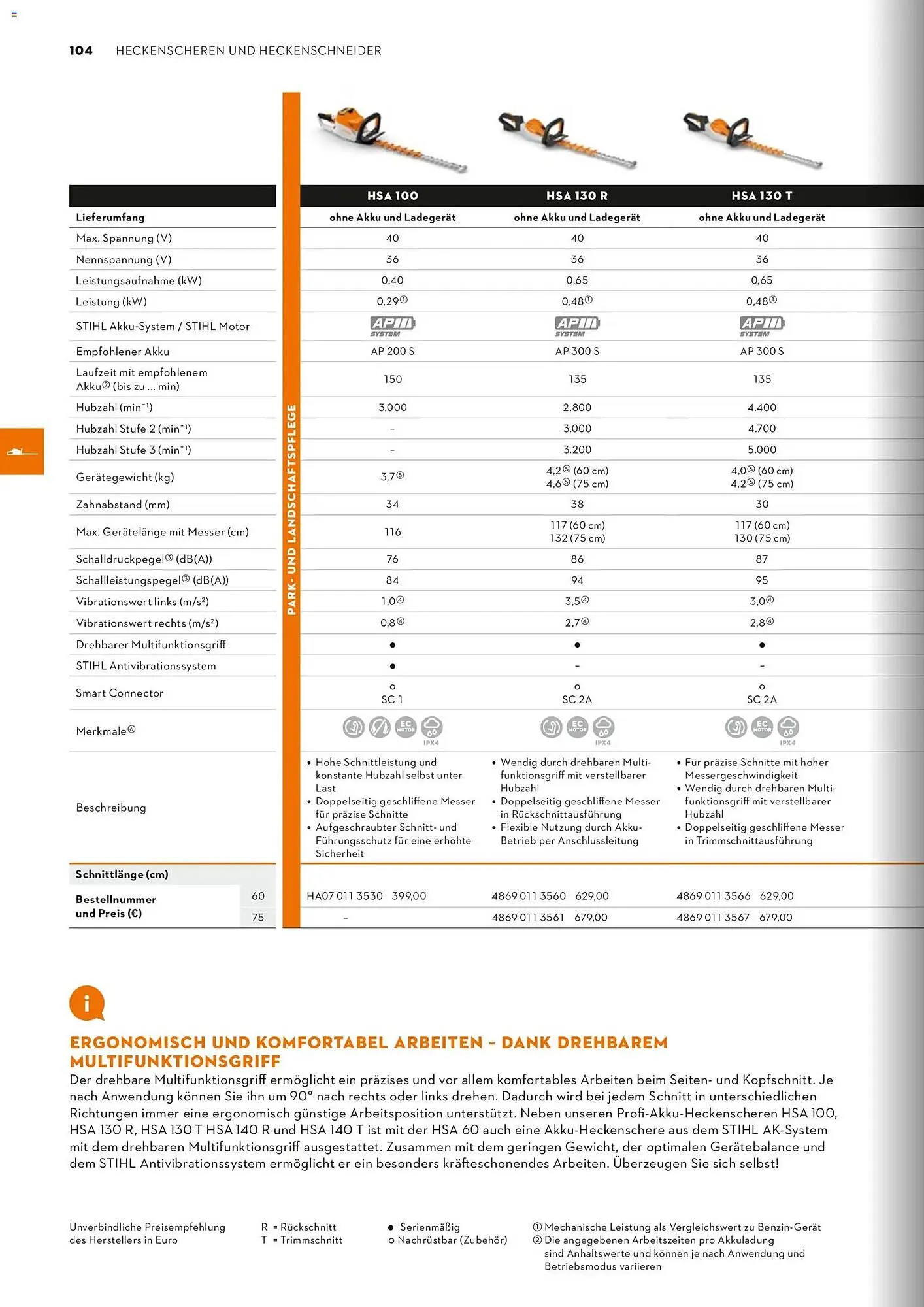 STIHL Prospekt von 1. Januar bis 31. Dezember 2026 - Prospekt seite 104