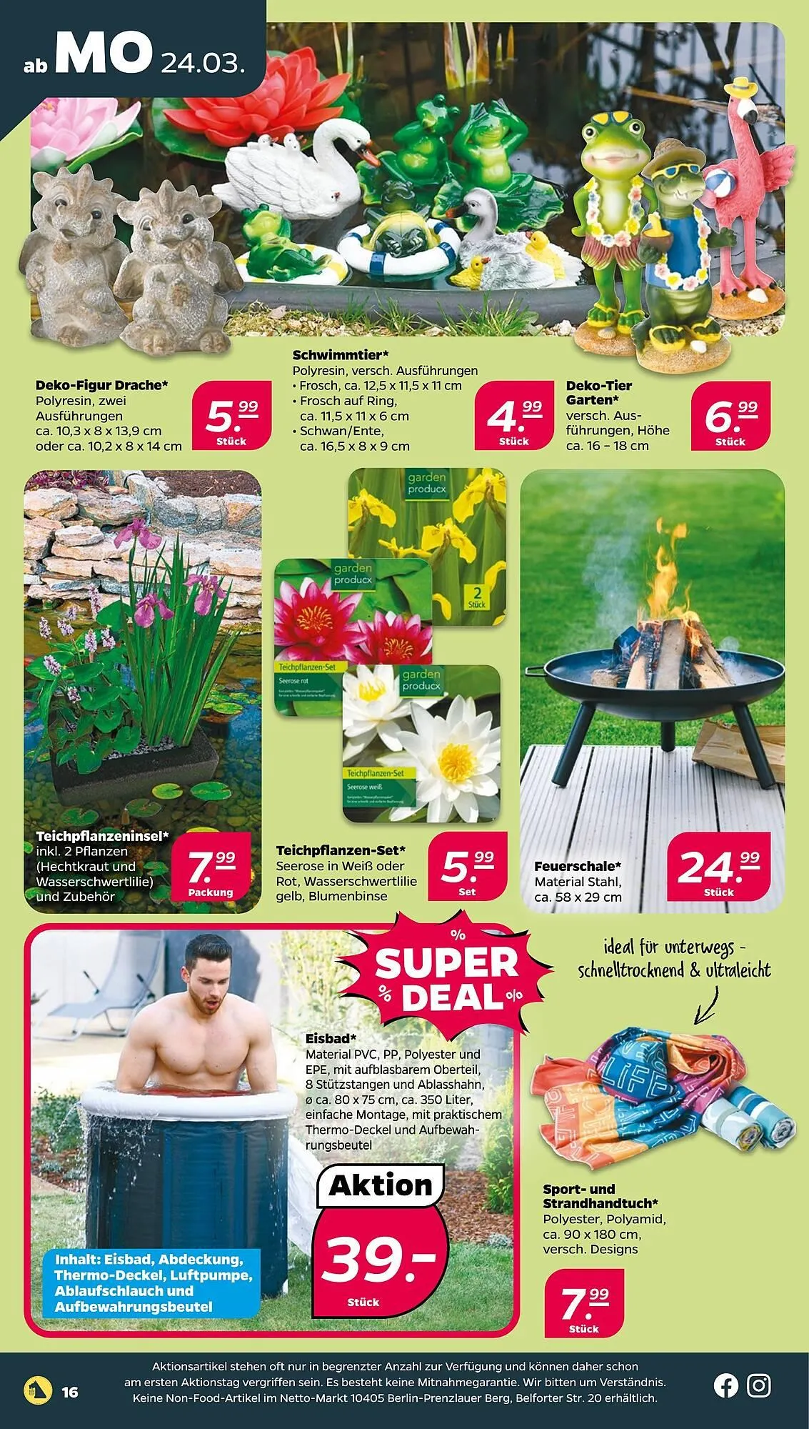 NETTO Prospekt von 24. März bis 29. März 2025 - Prospekt seite 16