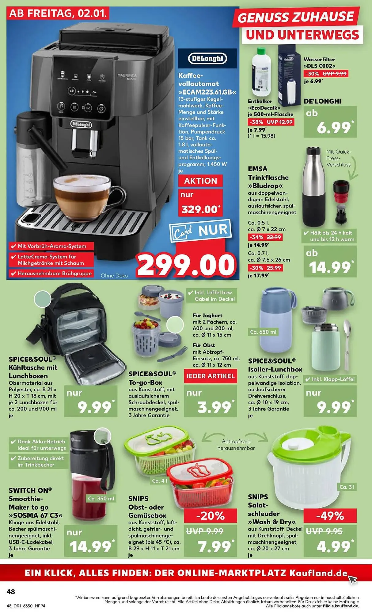 Kaufland Prospekt von 4. Januar bis 7. Januar 2026 - Prospekt seite 48