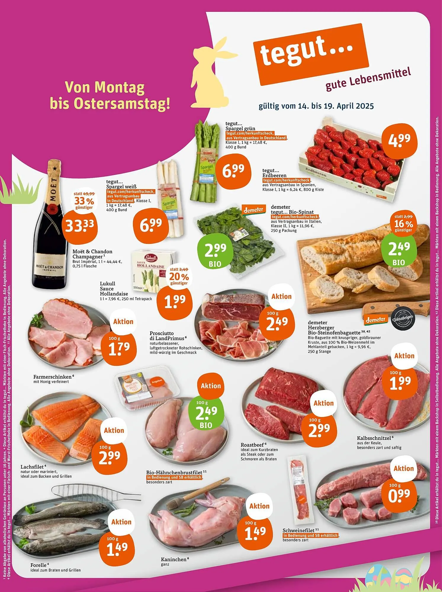 basic Prospekt von 14. April bis 19. April 2025 - Prospekt seite 1