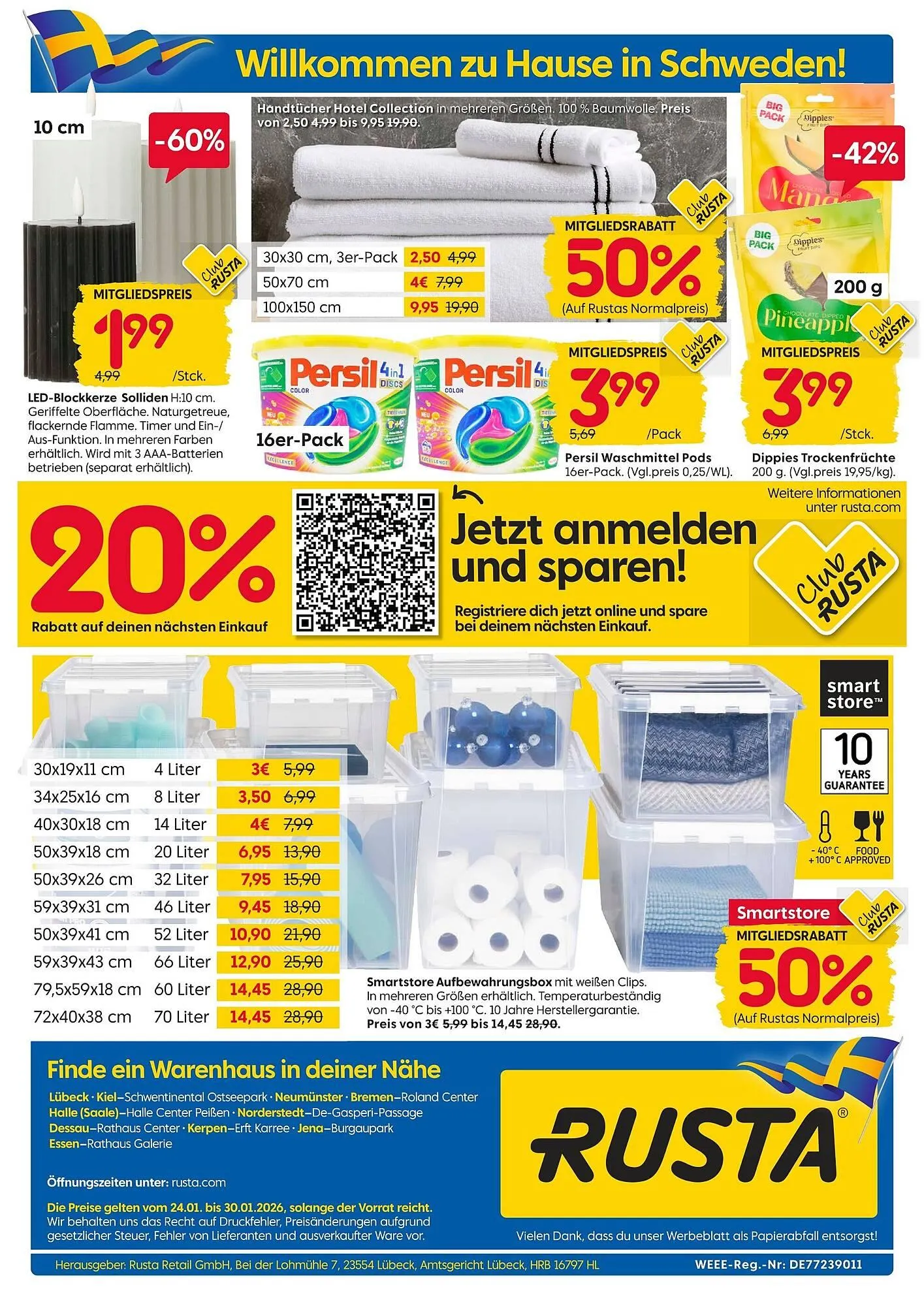 Rusta Prospekt von 24. Januar bis 30. Januar 2026 - Prospekt seite 12