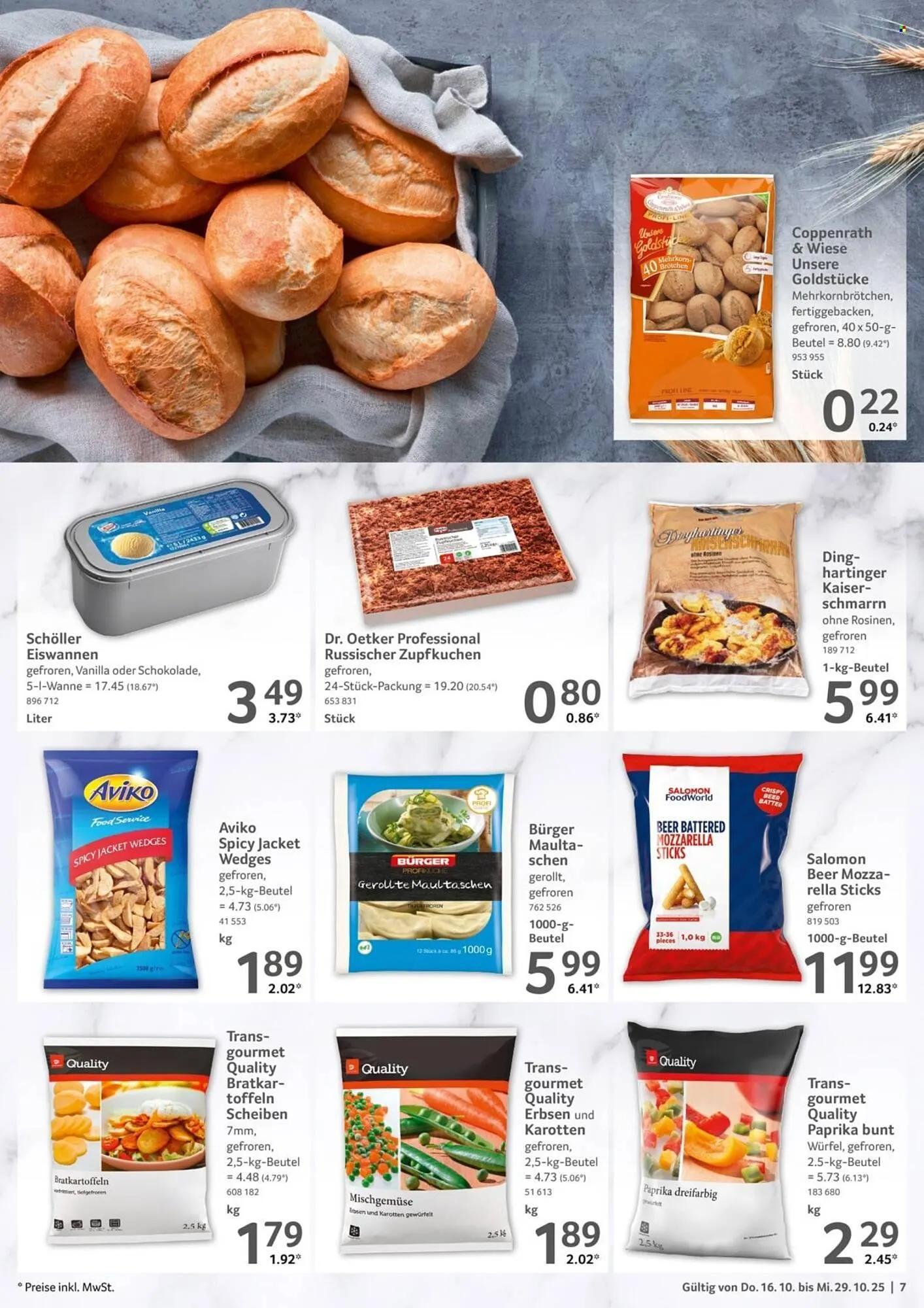 Selgros Prospekt von 16. Oktober bis 29. Oktober 2025 - Prospekt seite 7