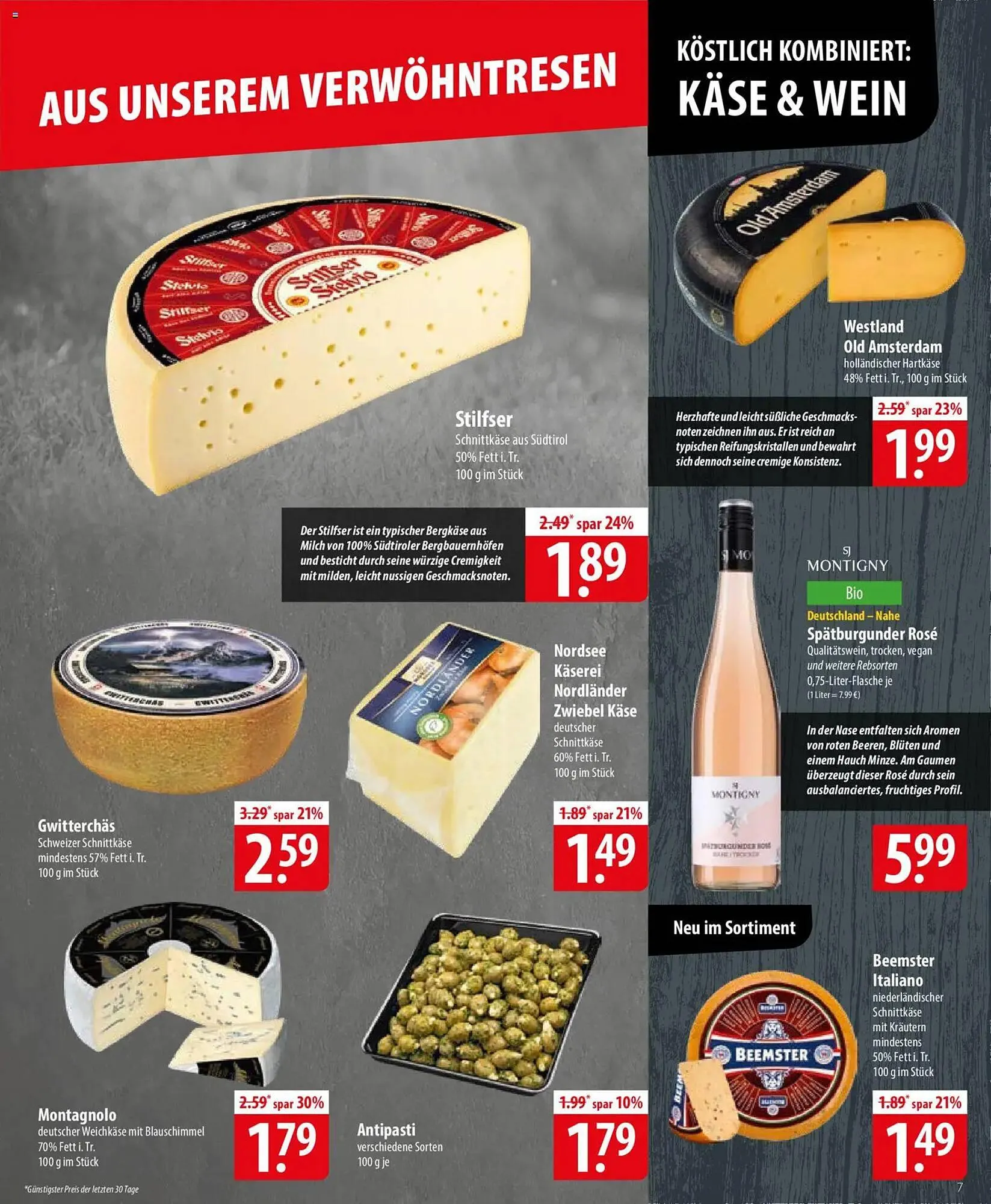 Famila Nord Ost Prospekt von 20. April bis 25. April 2026 - Prospekt seite 7