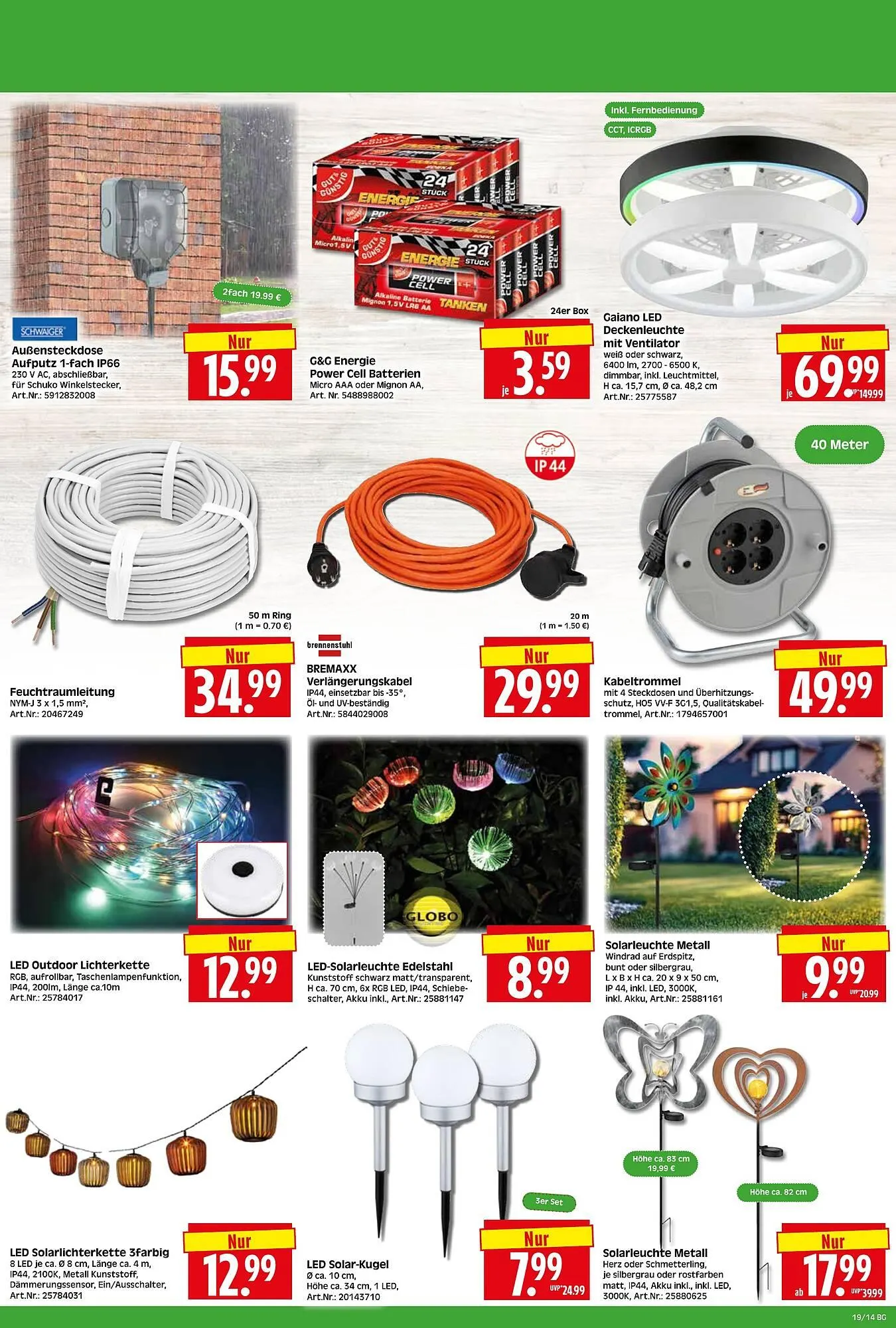 Herkules Baumarkt Prospekt von 4. Mai bis 9. Mai 2026 - Prospekt seite 14