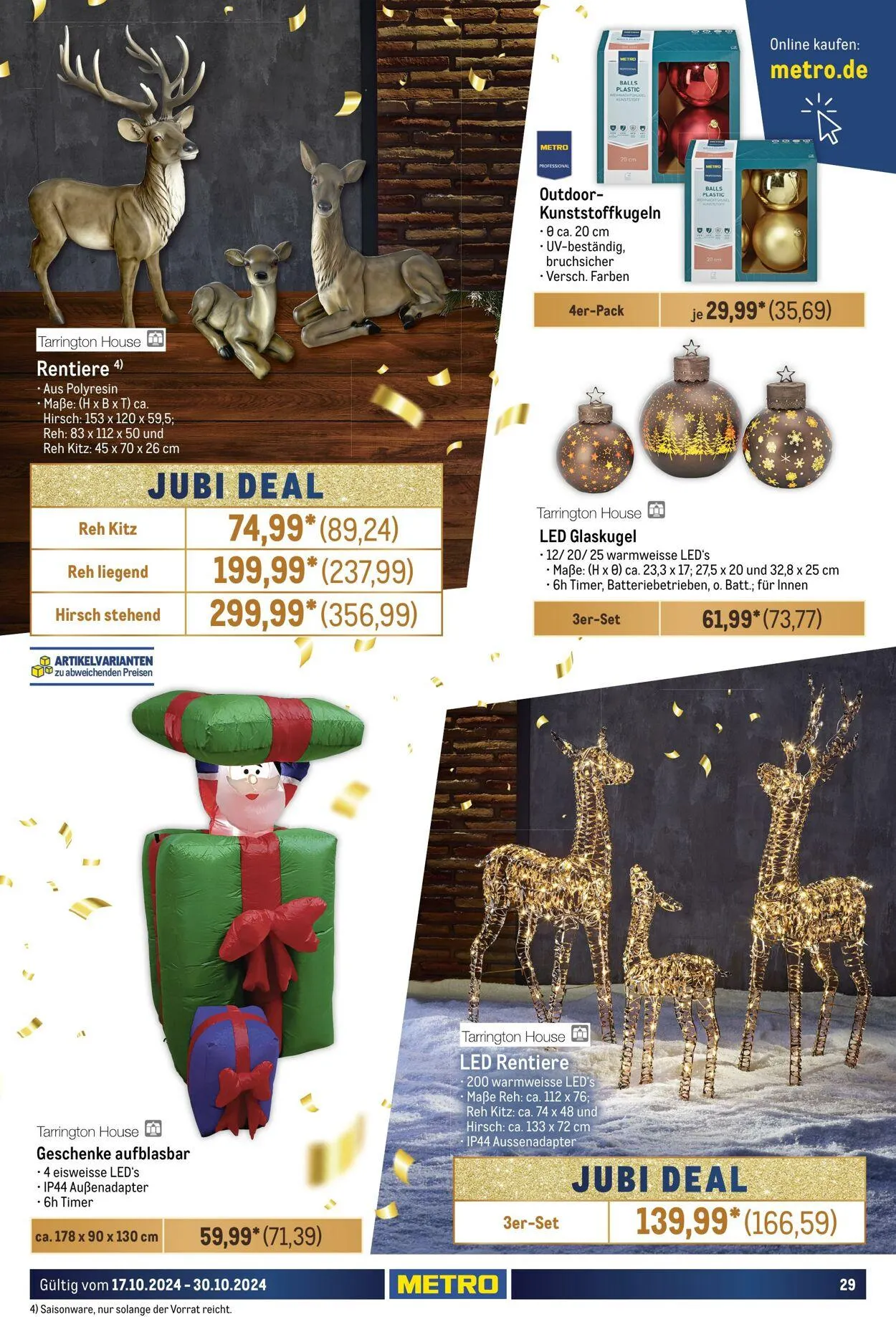 Metro Aktueller Prospekt von 21. August bis 4. September 2025 - Prospekt seite 29