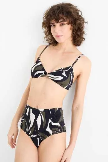 Bikini top - padded - LYCRA® XTRA LIFE™ - patterned