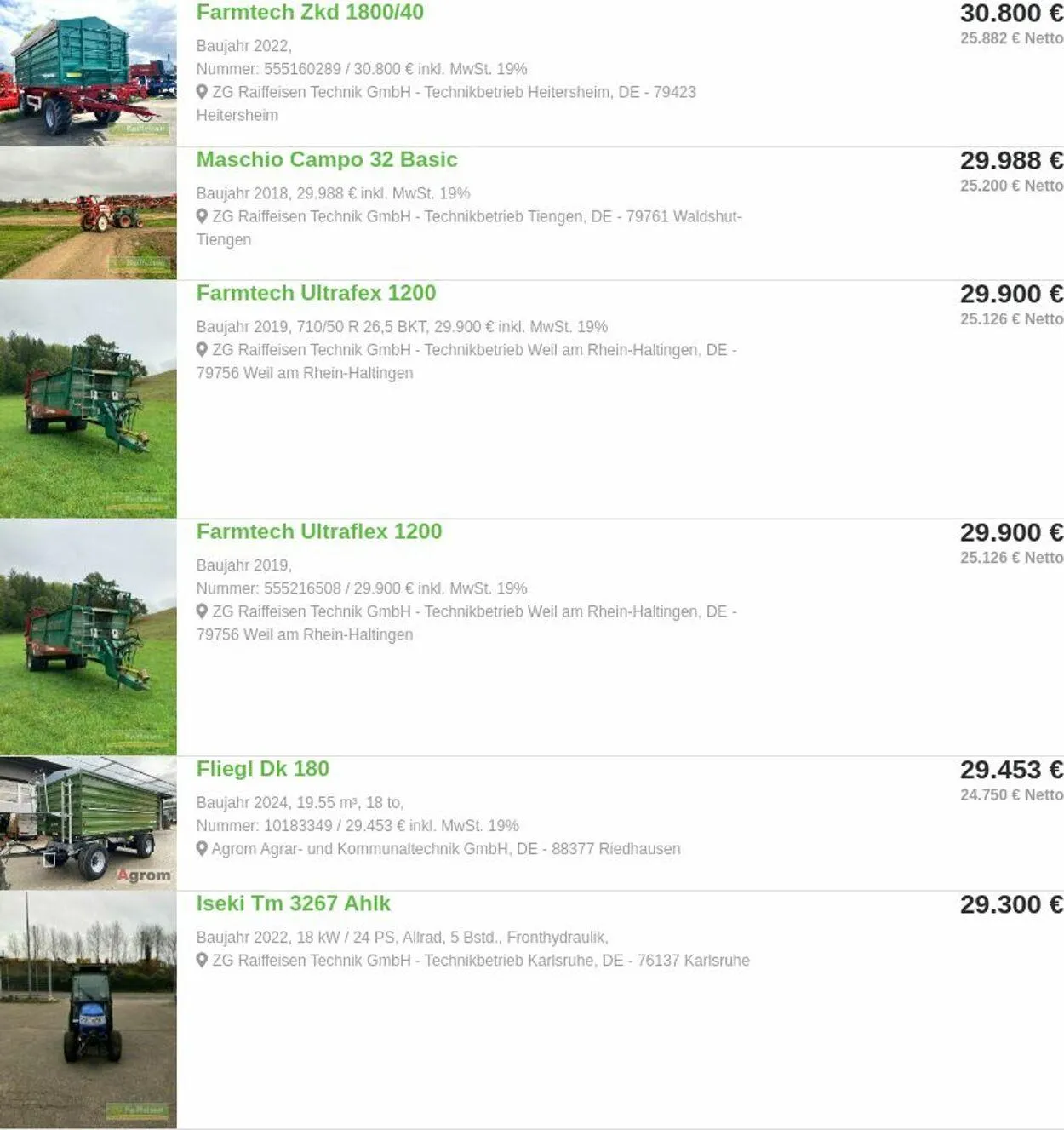 ZG Raiffeisen Aktueller Prospekt von 31. März bis 9. April 2025 - Prospekt seite 12