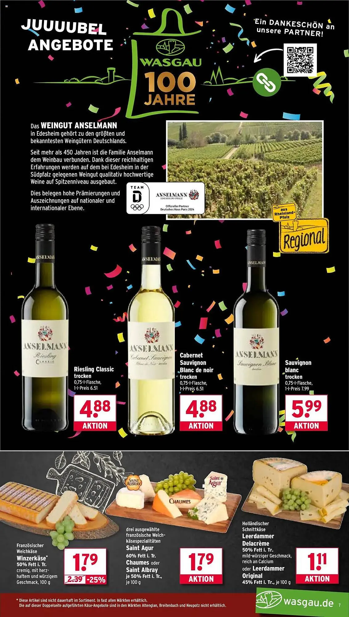 Wasgau Prospekt von 25. August bis 31. August 2025 - Prospekt seite 7