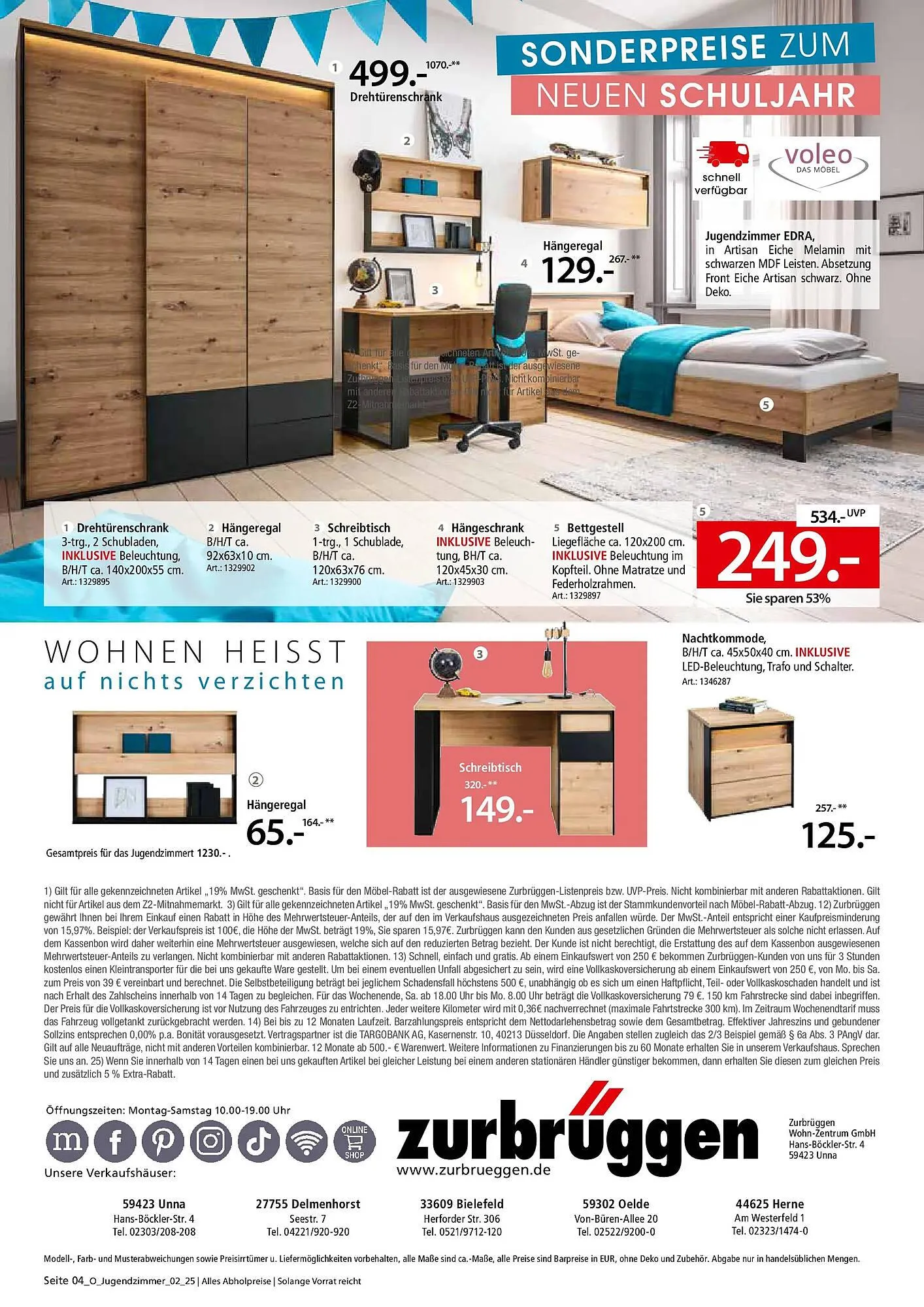 Zurbrüggen Prospekt von 28. September bis 31. Dezember 2025 - Prospekt seite 4