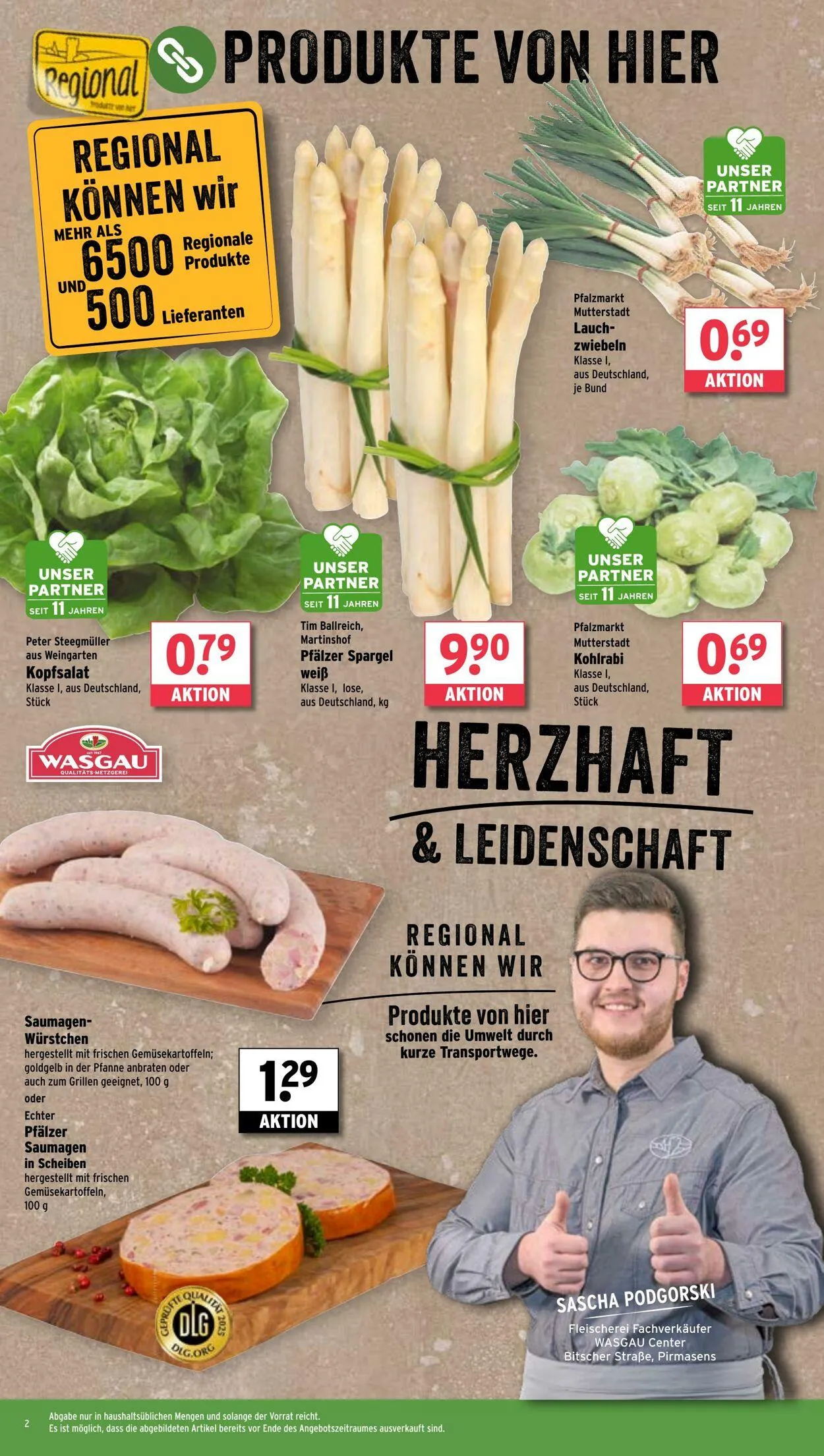 Wasgau von 19. Mai bis 24. Mai 2025 - Prospekt seite 2