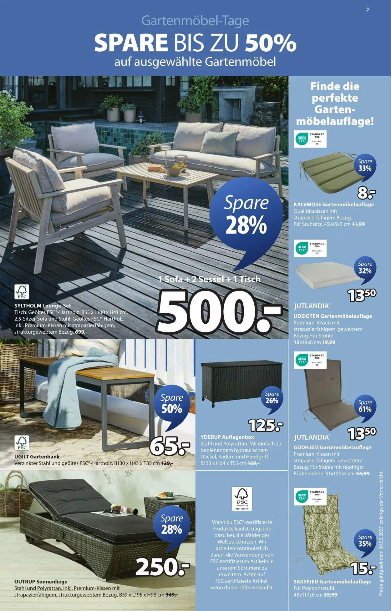 JYSK von 30. Juni bis 6. Juli 2025 - Prospekt seite 6