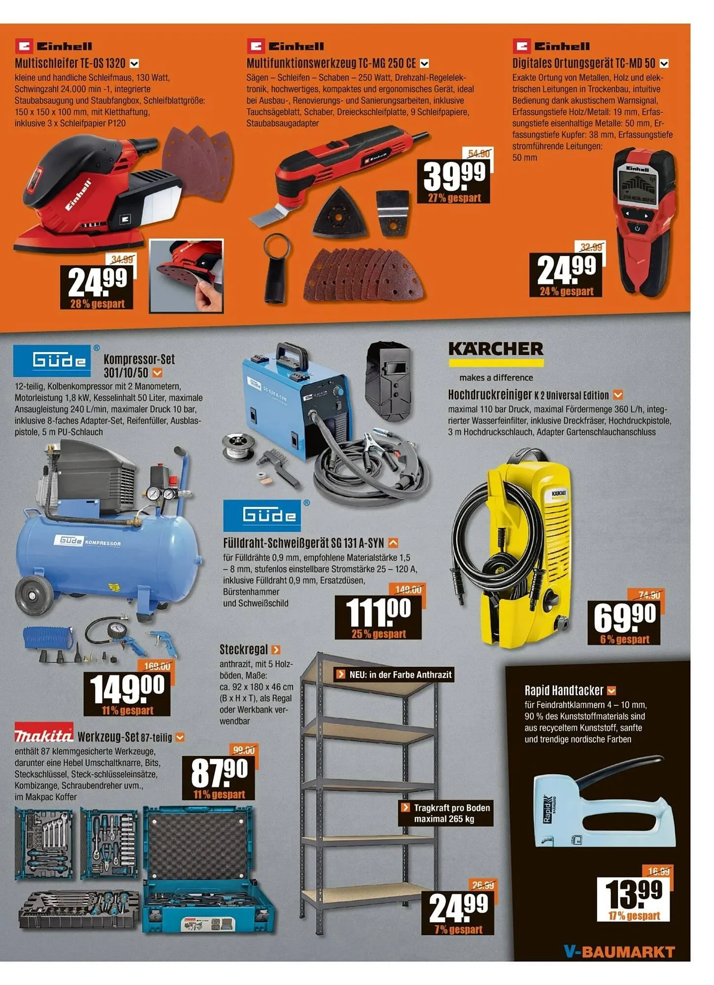 V Baumarkt Prospekt von 30. Mai bis 4. Juni 2025 - Prospekt seite 7