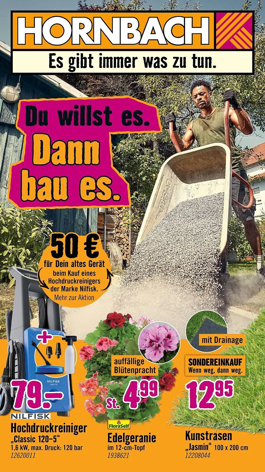 Hornbach Prospekt von 8. April bis 6. Mai 2026 - Prospekt seite 1