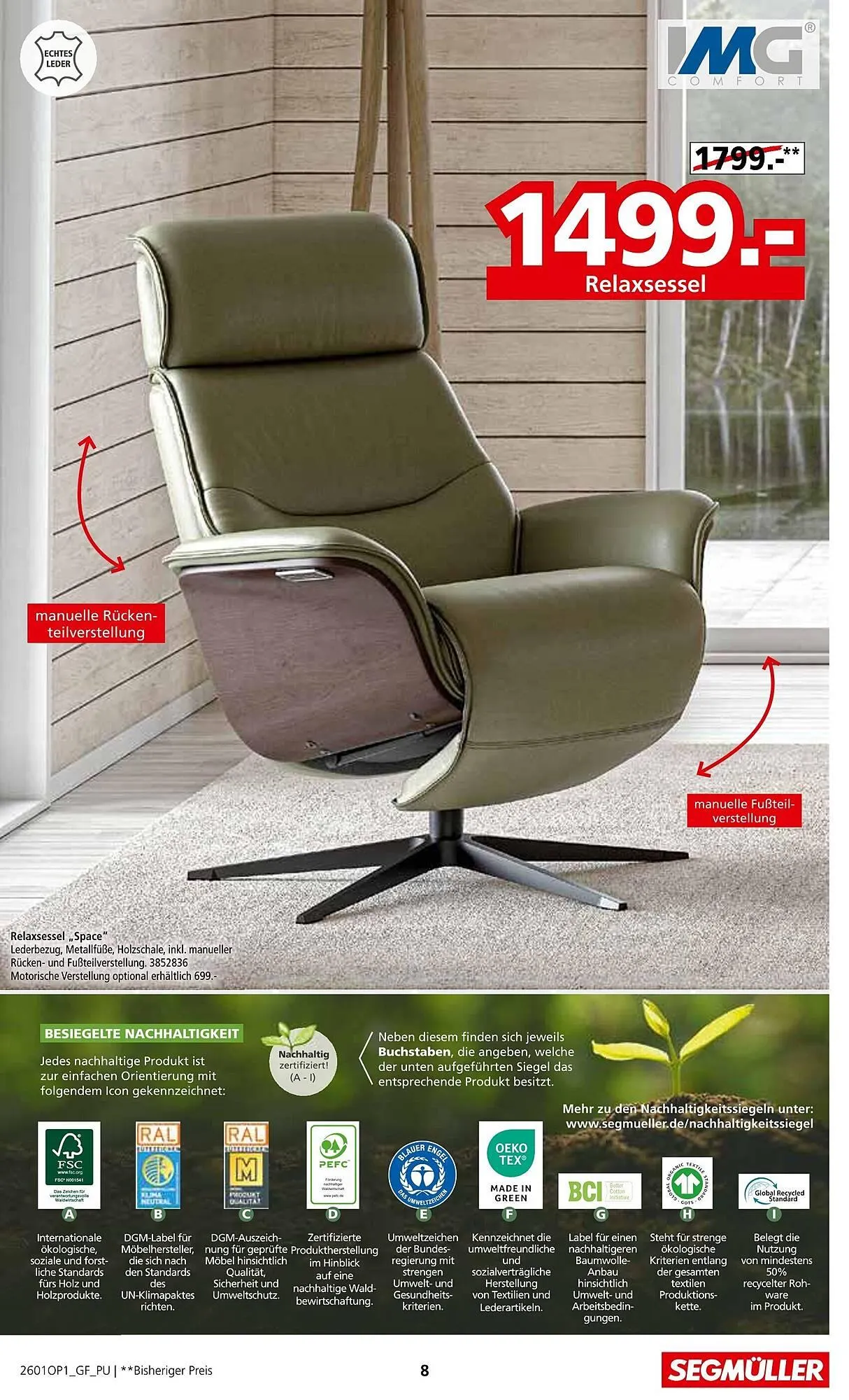 Segmüller Prospekt von 29. Dezember bis 29. März 2026 - Prospekt seite 8