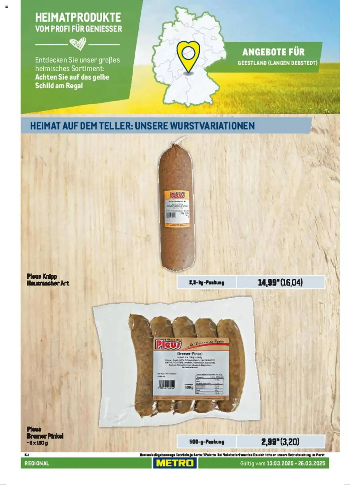 METRO Prospekt von 13. März bis 26. März 2025 - Prospekt seite 46