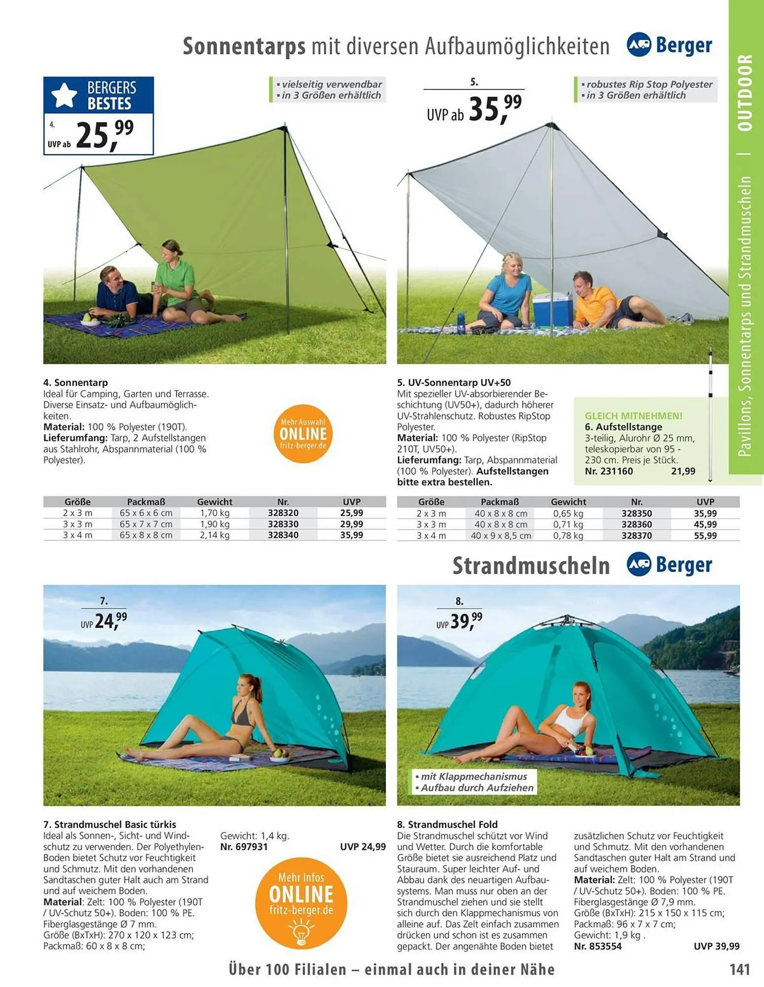 Fritz Berger Prospekt von 27. Mai bis 31. Dezember 2025 - Prospekt seite 141