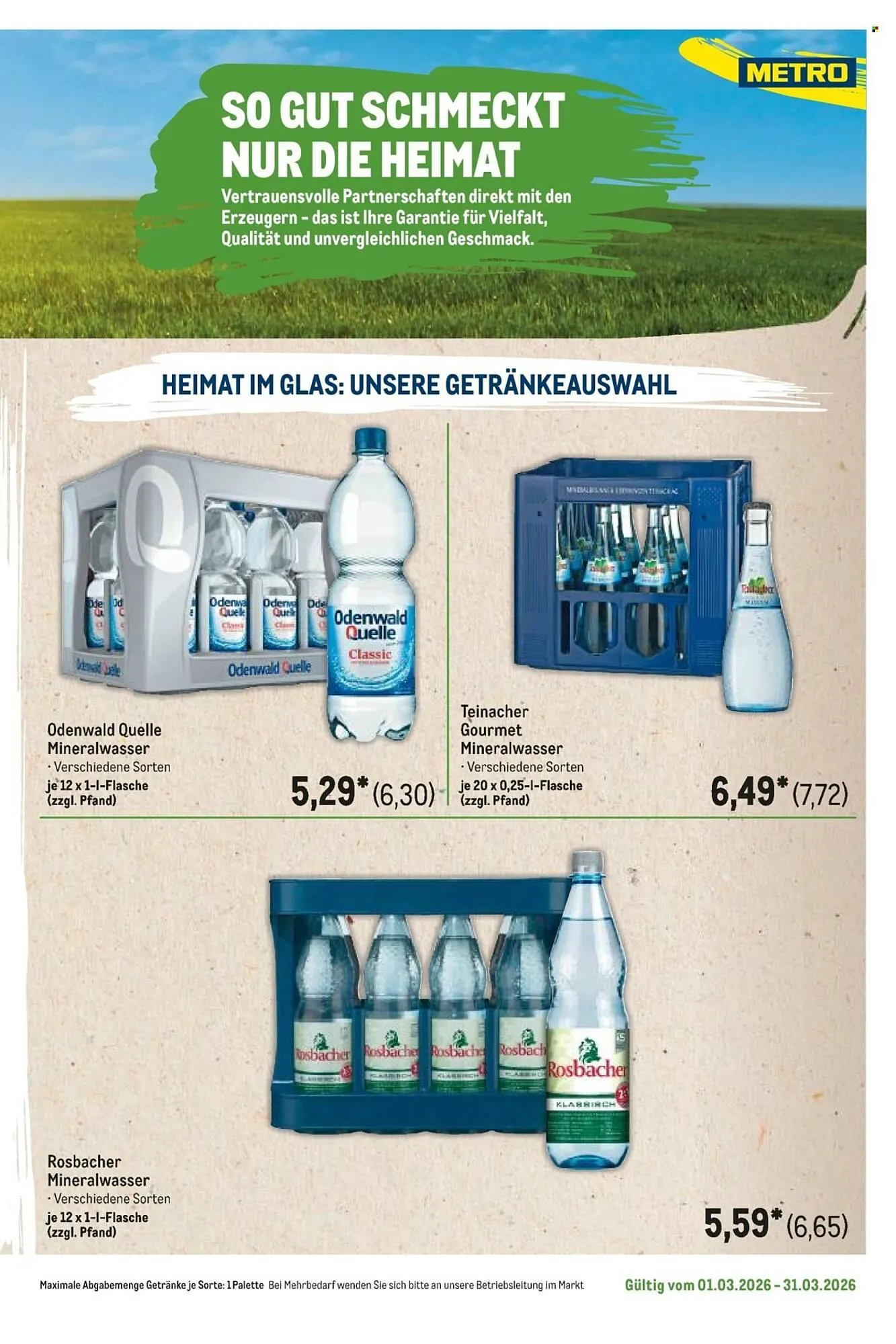 METRO Prospekt von 1. März bis 31. März 2026 - Prospekt seite 95