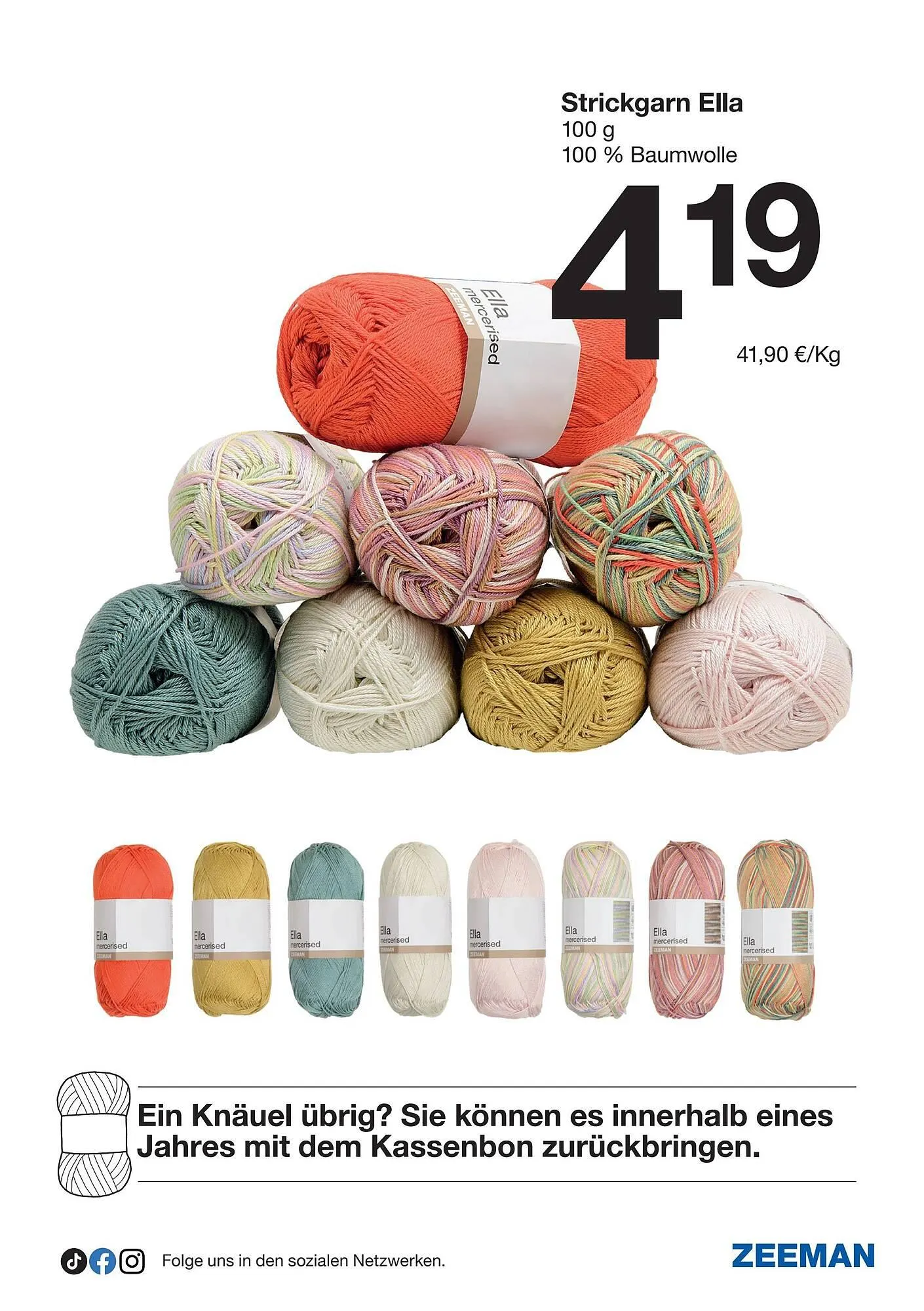 Zeeman Prospekt von 7. Februar bis 14. Februar 2026 - Prospekt seite 21