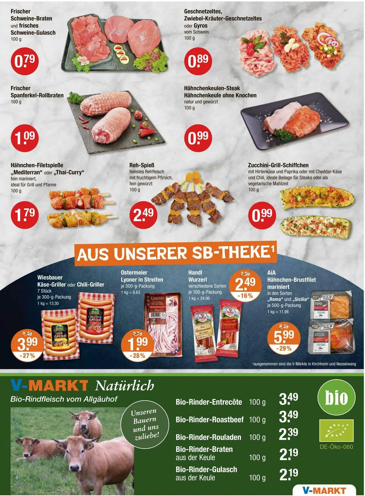 V-Markt Aktueller Prospekt von 7. August bis 13. August 2025 - Prospekt seite 3