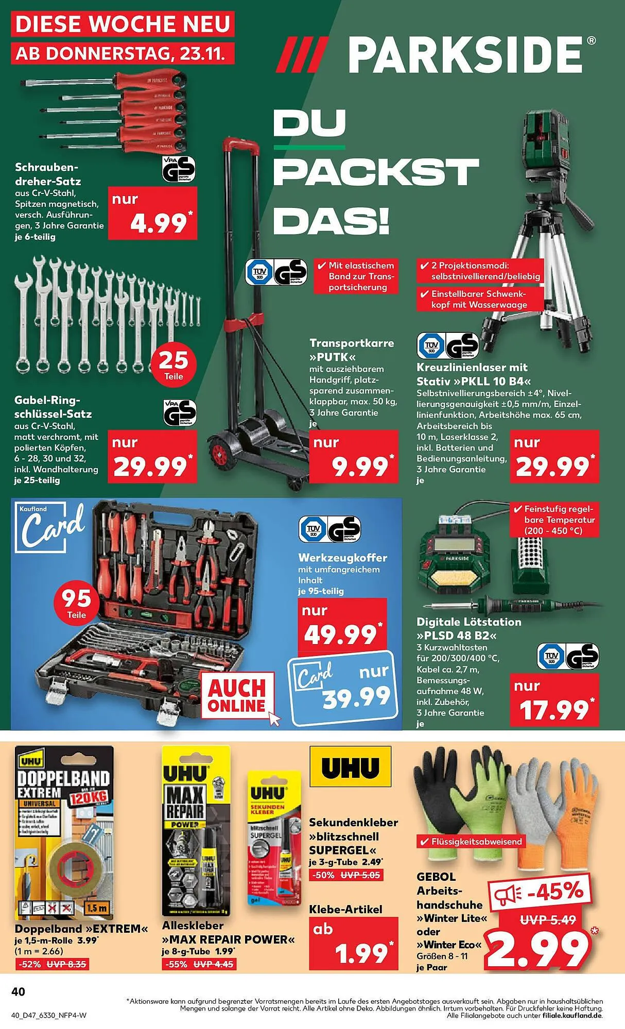 Kaufland Duitsland Folder van 27 november tot 29 november 2023 - Folder pagina 48