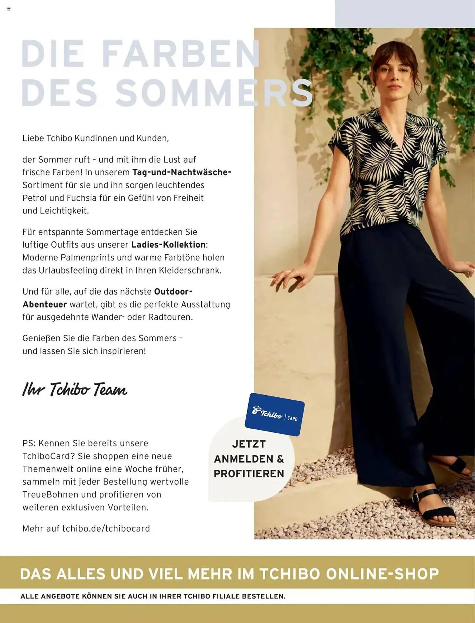Tchibo Prospekt von 1. Juli bis 31. Juli 2025 - Prospekt seite 2