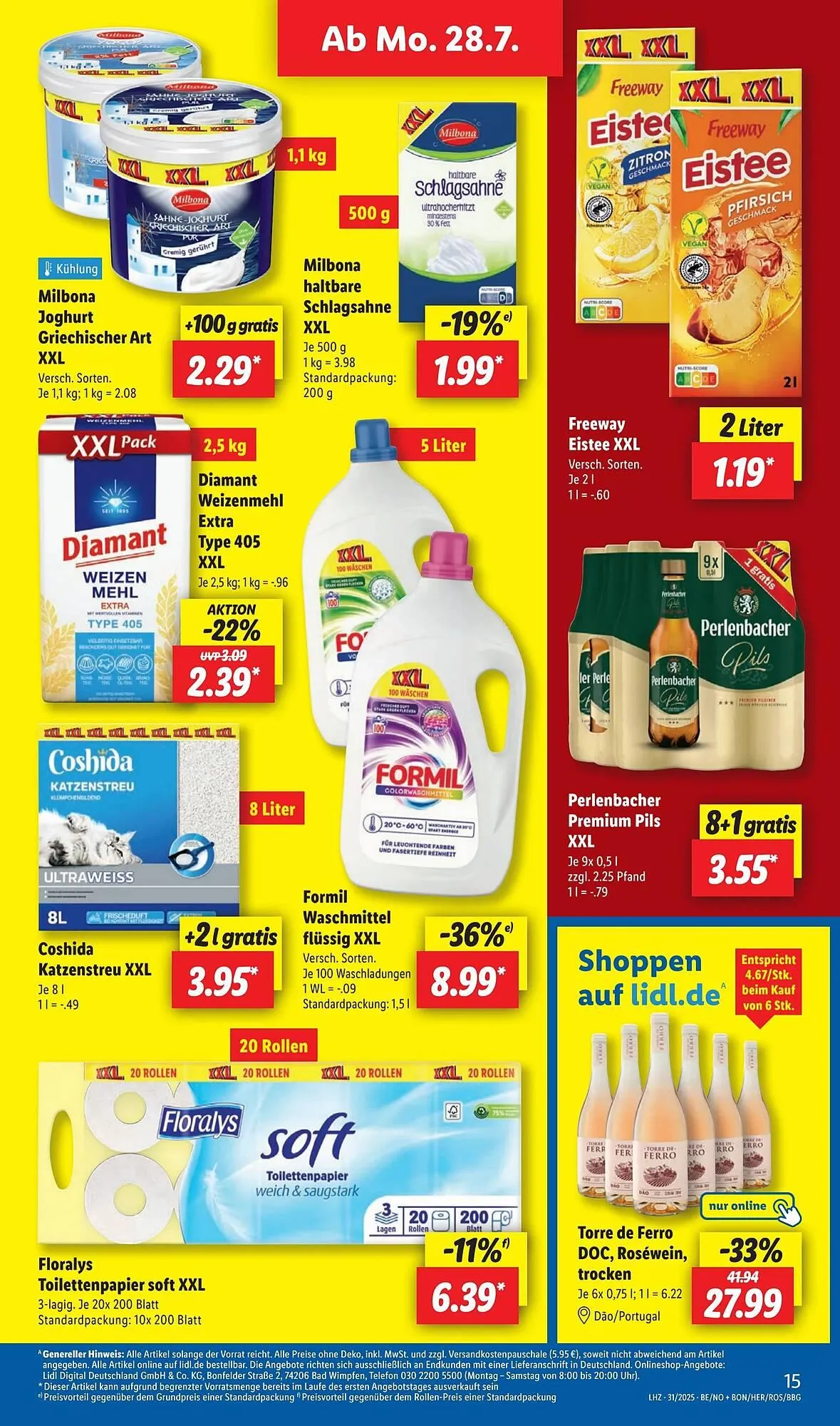 Lidl Prospekt von 28. Juli bis 3. August 2025 - Prospekt seite 21