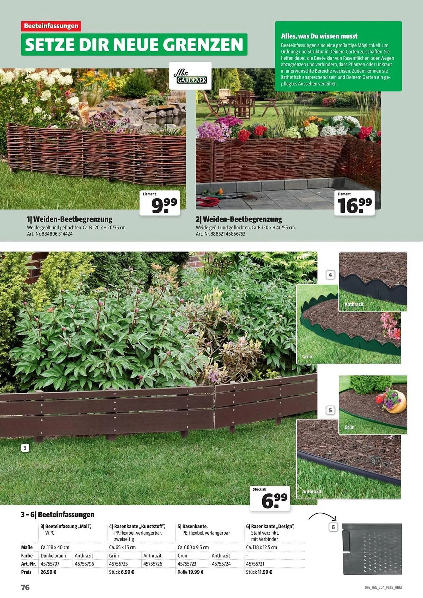 Hagebau Prospekt von 19. September bis 31. Dezember 2025 - Prospekt seite 76