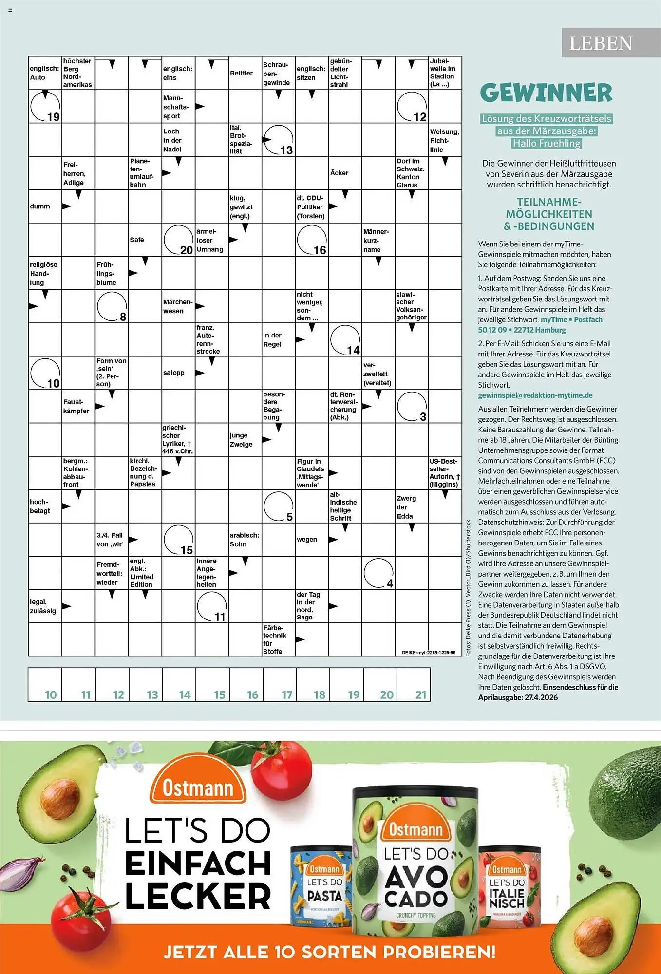 Combi Magazine von 1. April bis 30. April 2026 - Prospekt seite 73
