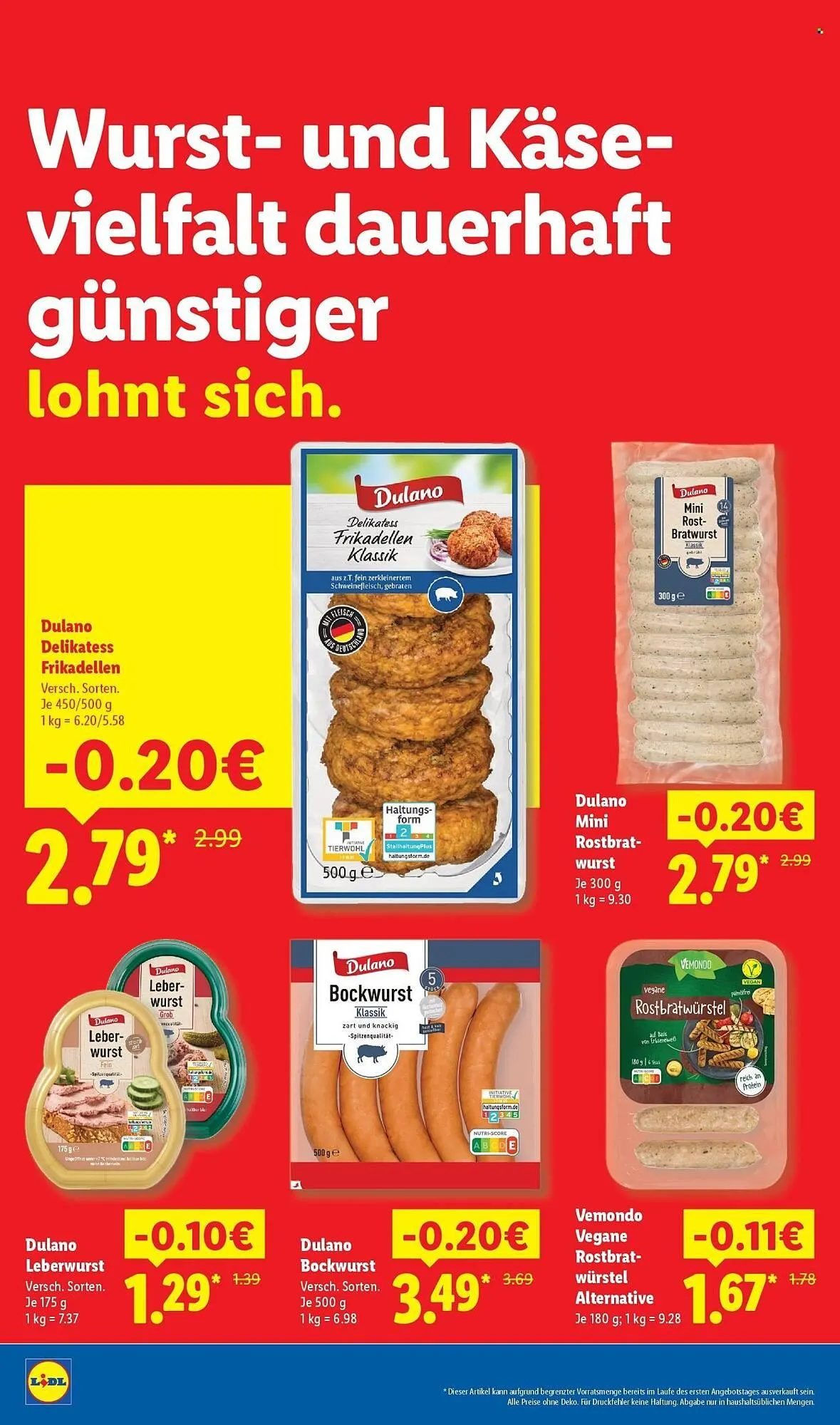 Lidl Prospekt von 7. März bis 15. März 2026 - Prospekt seite 10