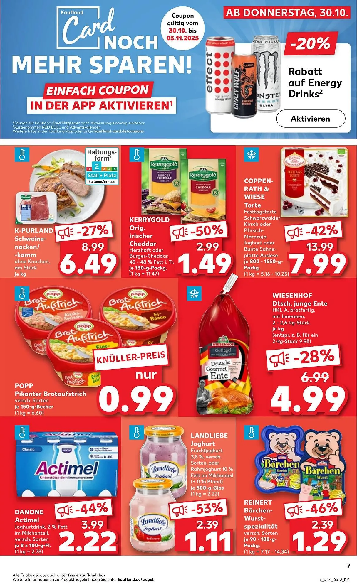Kaufland Prospekt von 30. Oktober bis 5. November 2025 - Prospekt seite 7