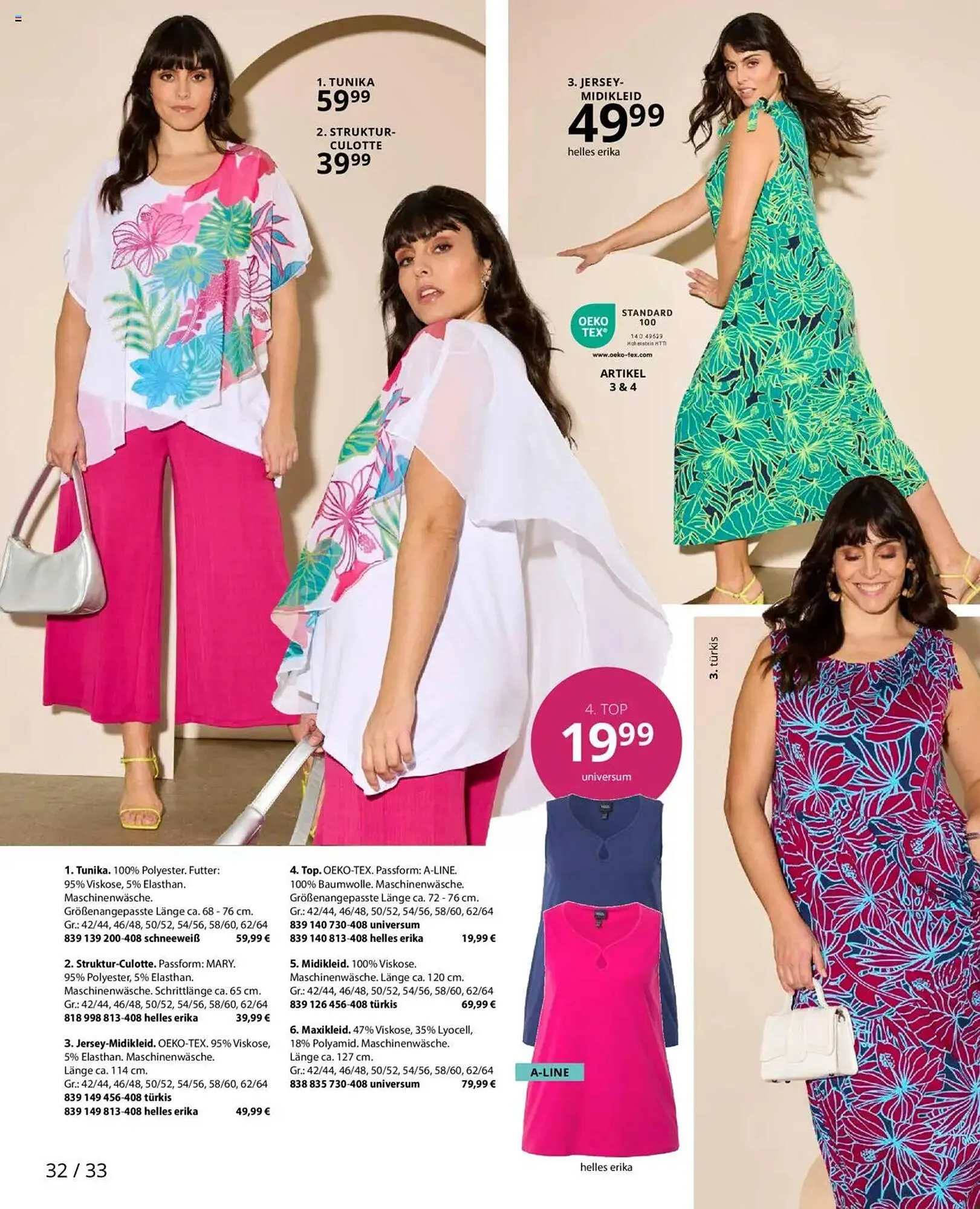 Ulla Popken Prospekt von 1. Juni bis 30. Juni 2025 - Prospekt seite 32