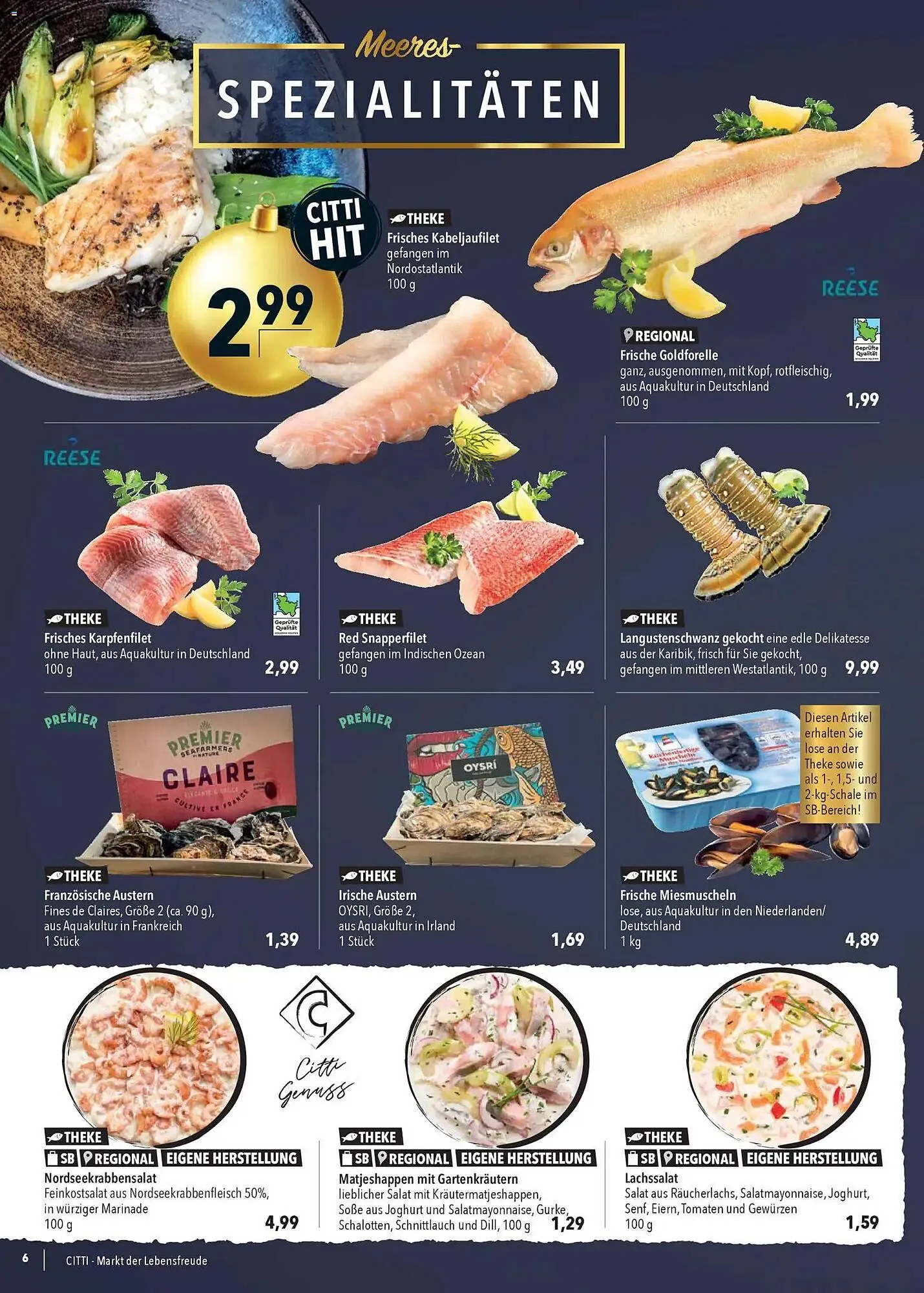 CITTI Markt Prospekt von 17. Dezember bis 24. Dezember 2025 - Prospekt seite 6