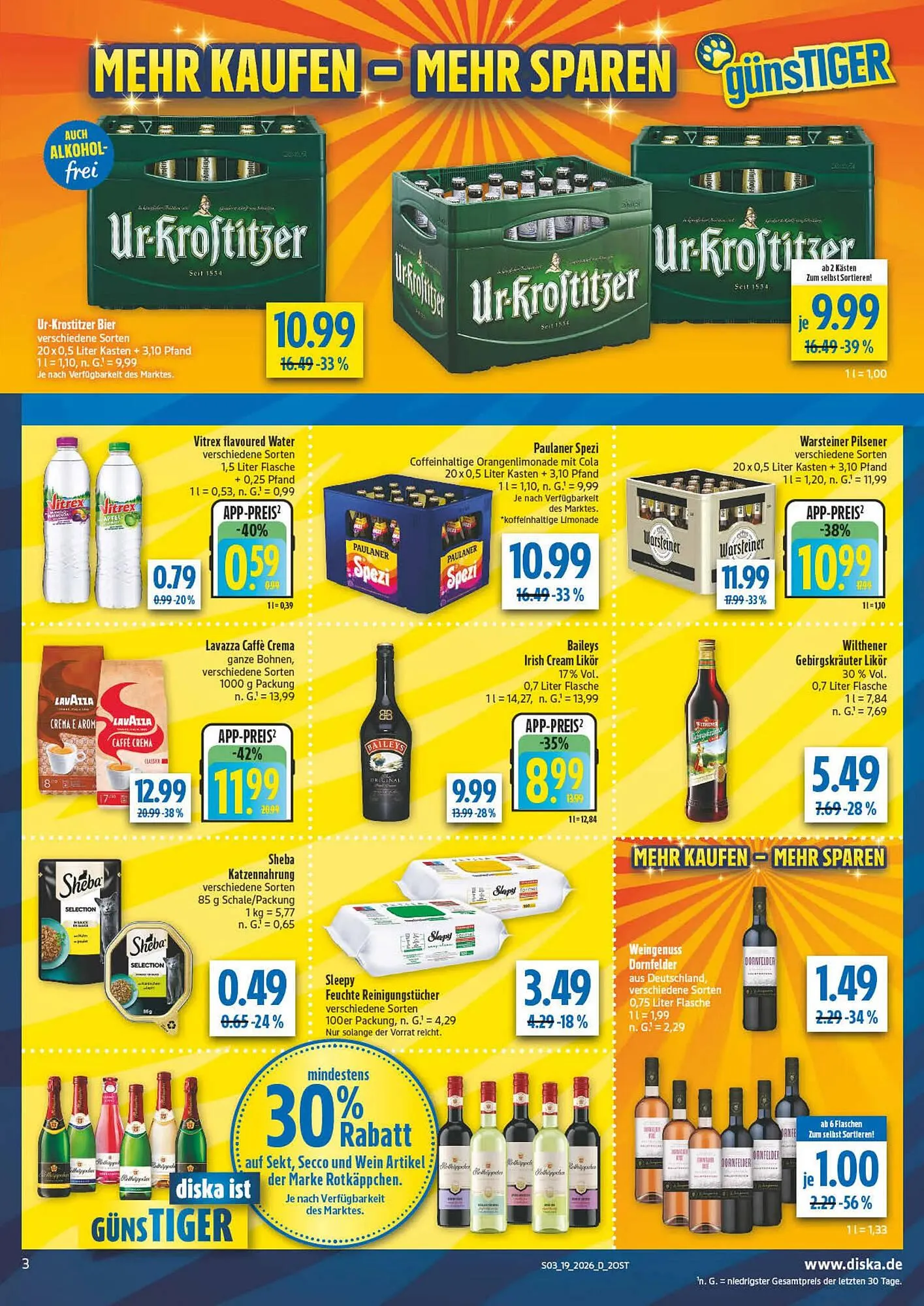 Diska Prospekt von 4. Mai bis 9. Mai 2026 - Prospekt seite 3