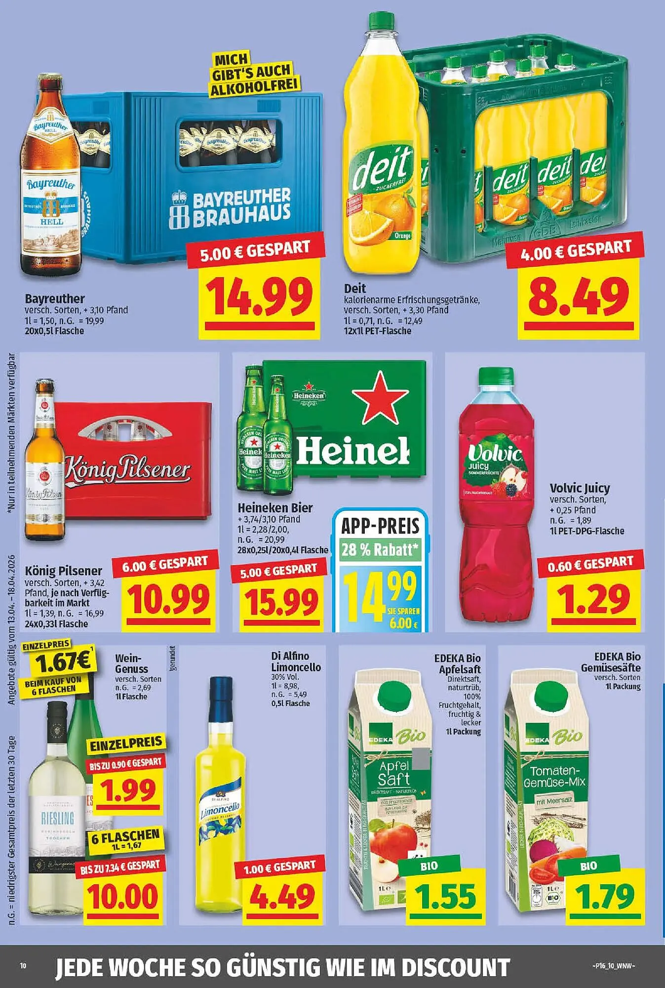 NP Discount Prospekt von 12. April bis 18. April 2026 - Prospekt seite 10