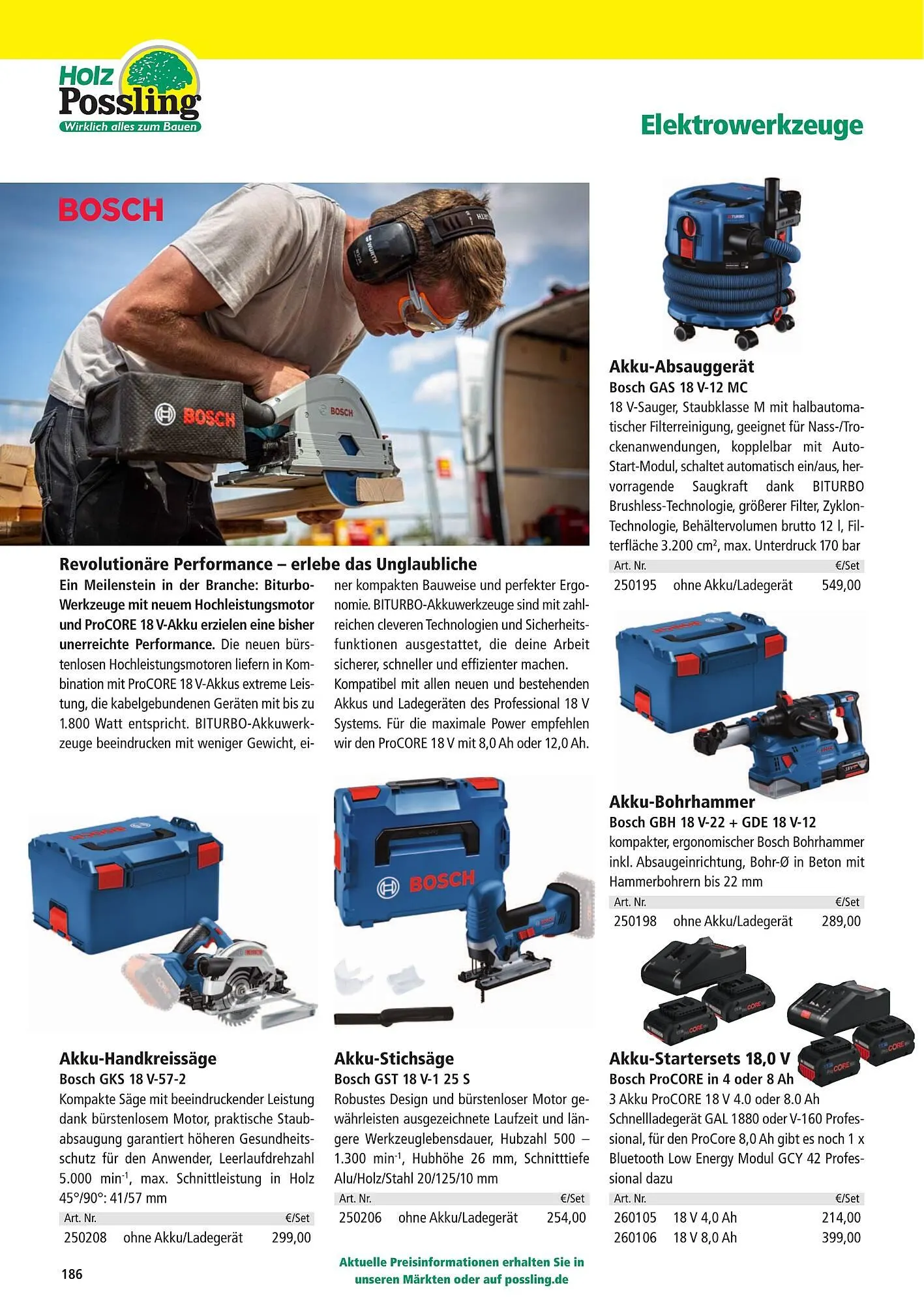 Holz Possling Prospekt von 2. Mai bis 31. Juli 2025 - Prospekt seite 186